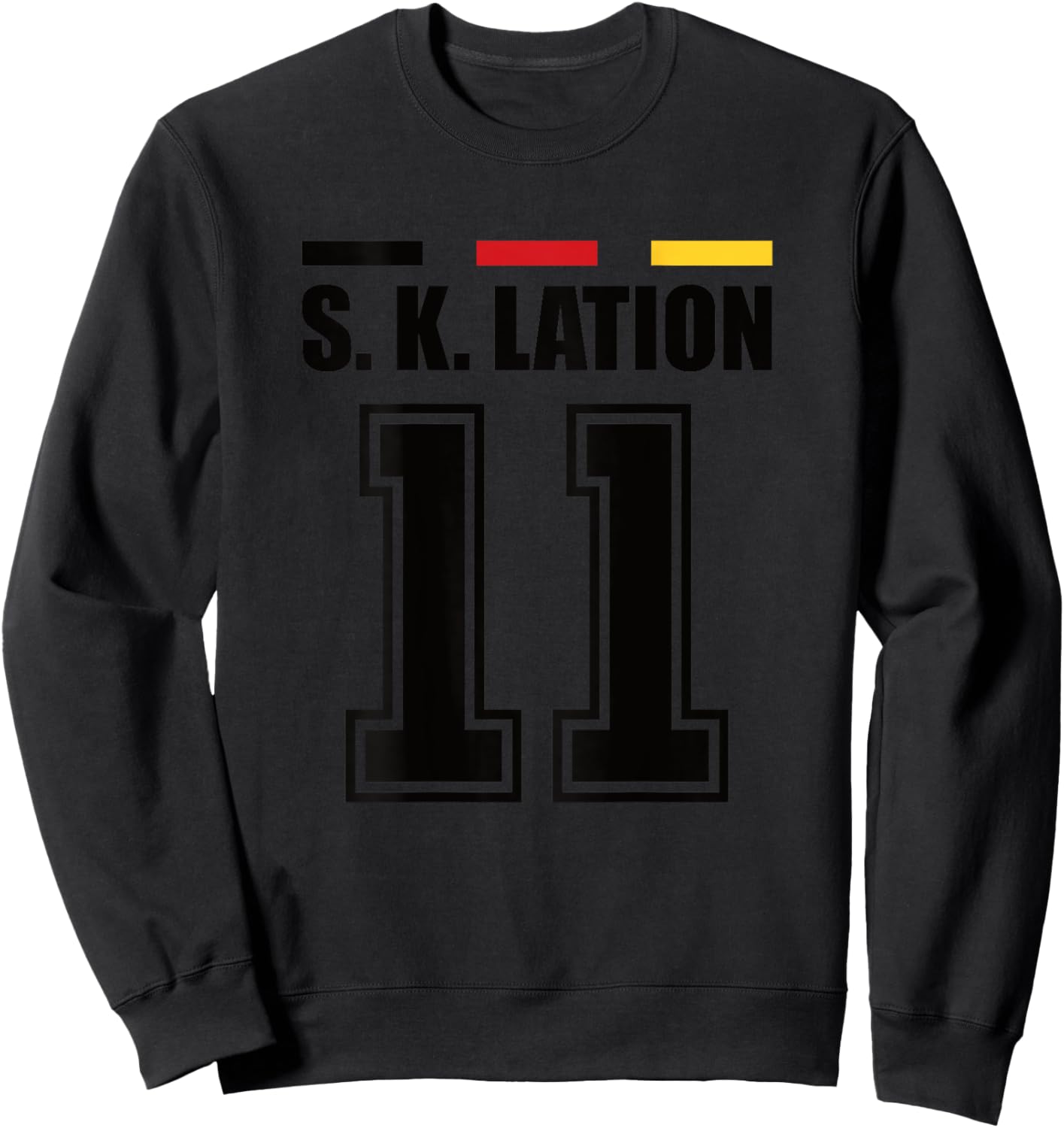 Lustige Namen Deutschland Trikot für Mallorca und die Party Sweatshirt - Sweatshirt | Black