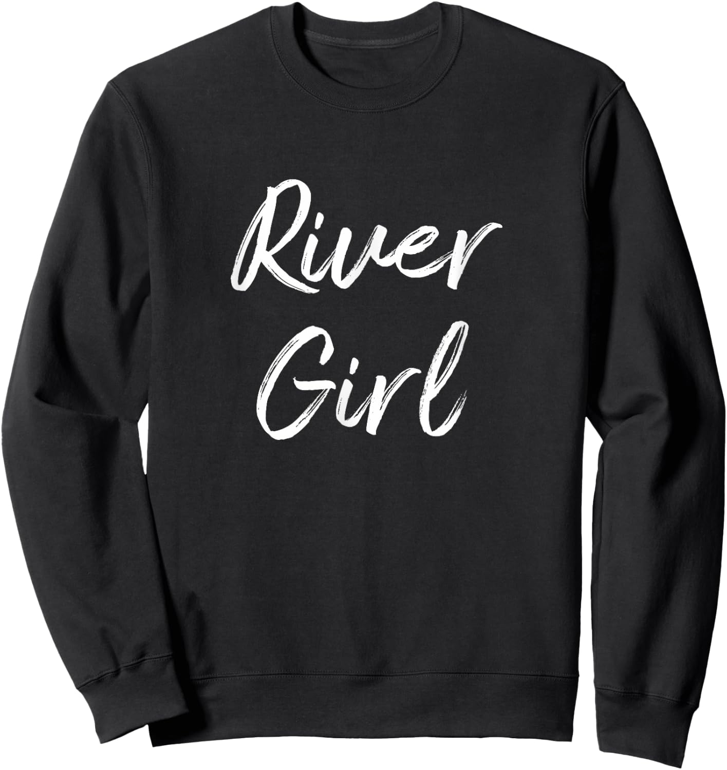 River Girl Sweatshirt - Sweatshirt | Black