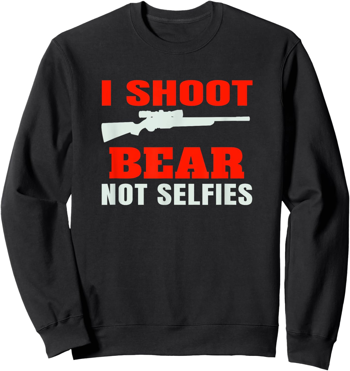 Bear Hunting Sweatshirt - Sweatshirt | Black