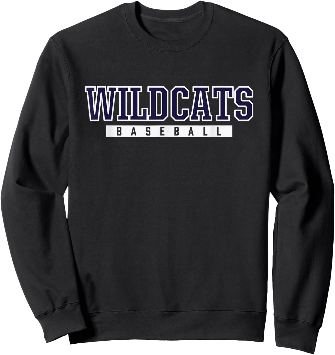 Enterprise Wildcats Baseball Sweatshirt - Sweatshirt | Black