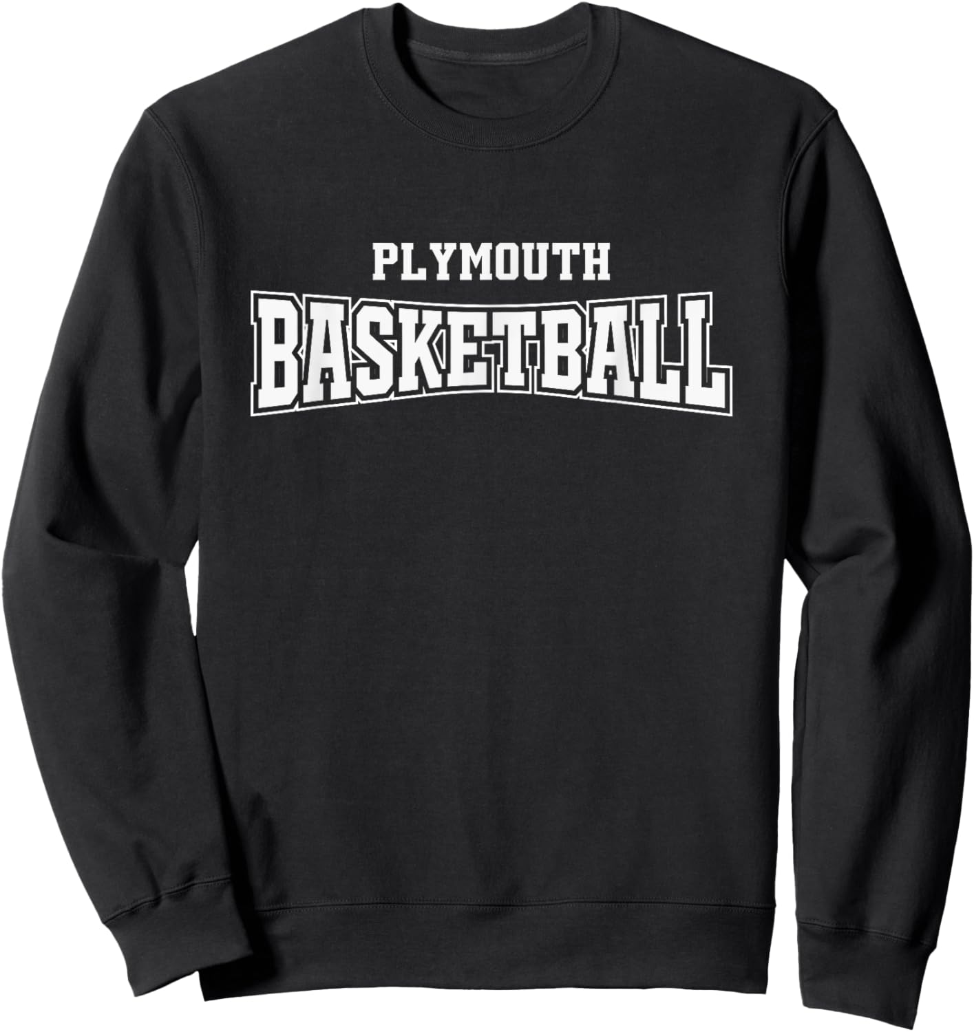 Plymouth High School Basketball Warp HS Sweatshirt - Sweatshirt | Black