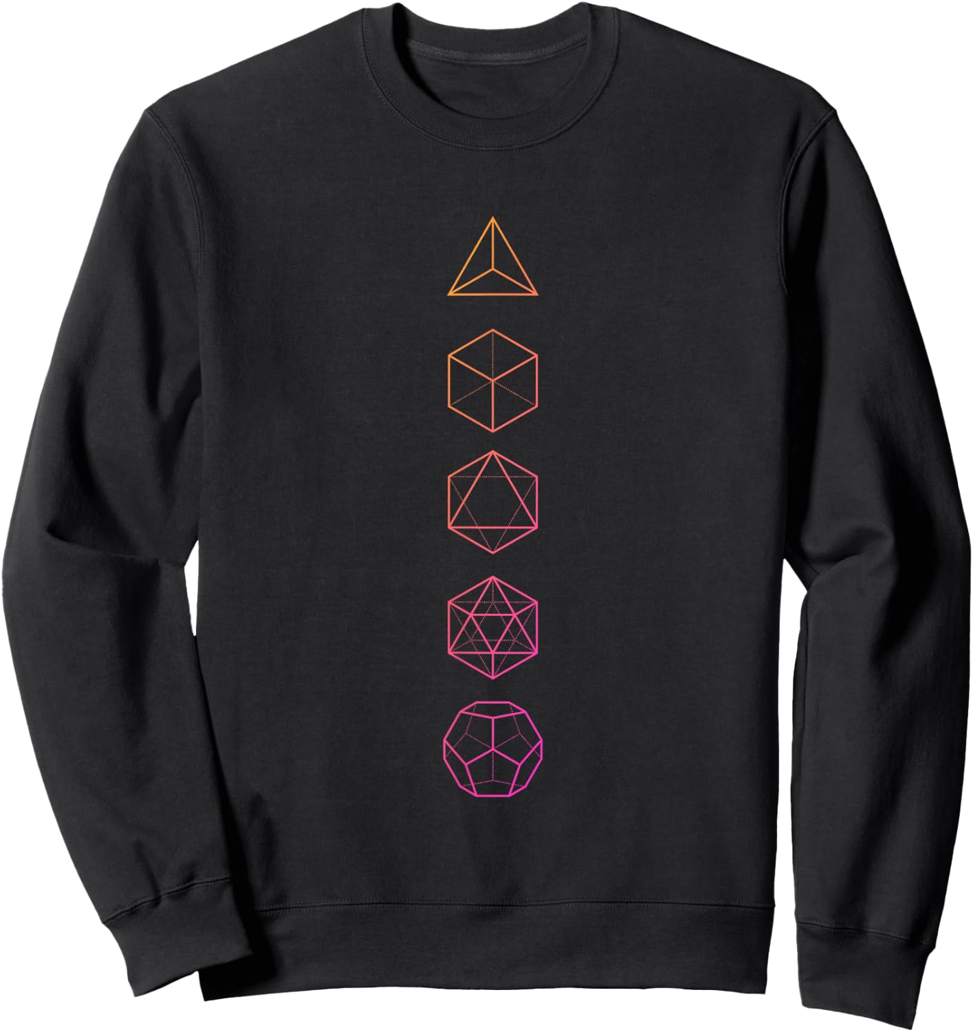 Sacred Geometry Sweatshirt - Sweatshirt | Black