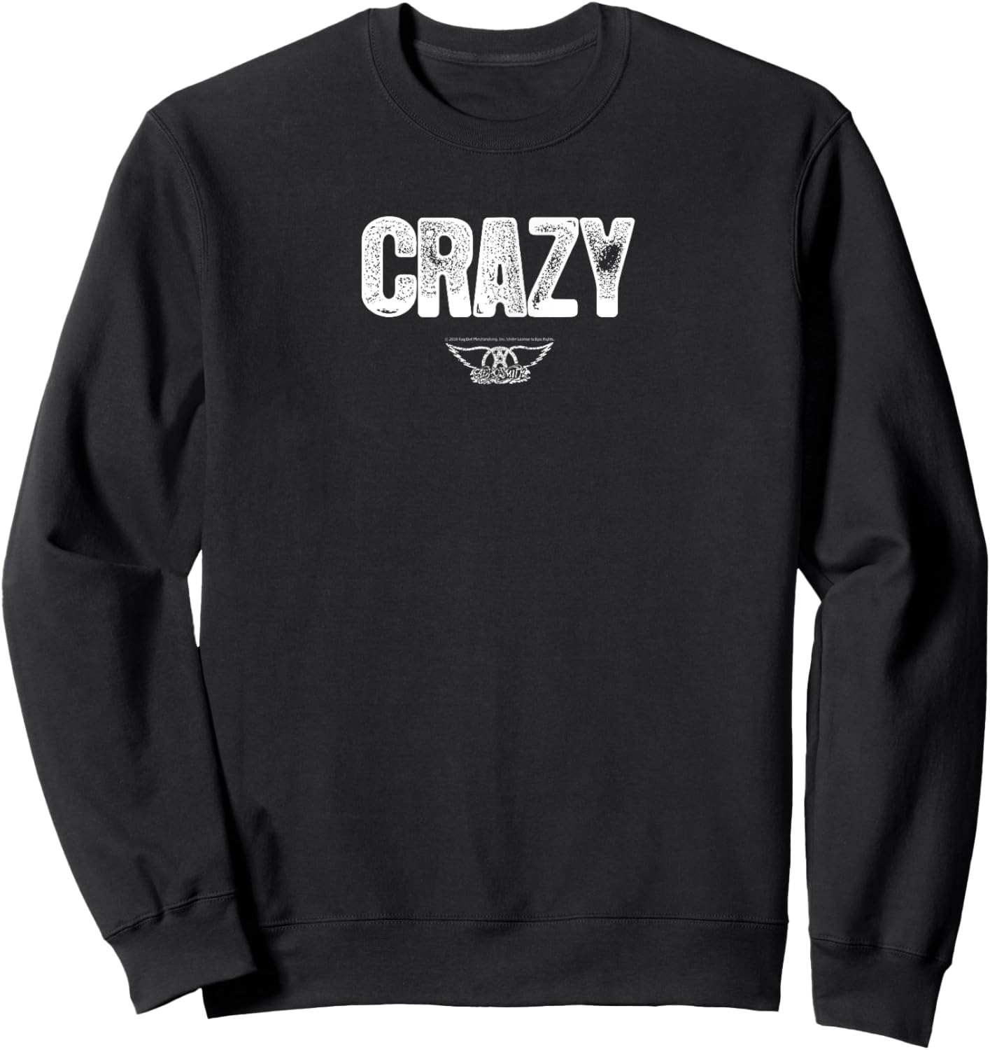 Aerosmith - Crazy Lyric Sweatshirt - Sweatshirt | Black
