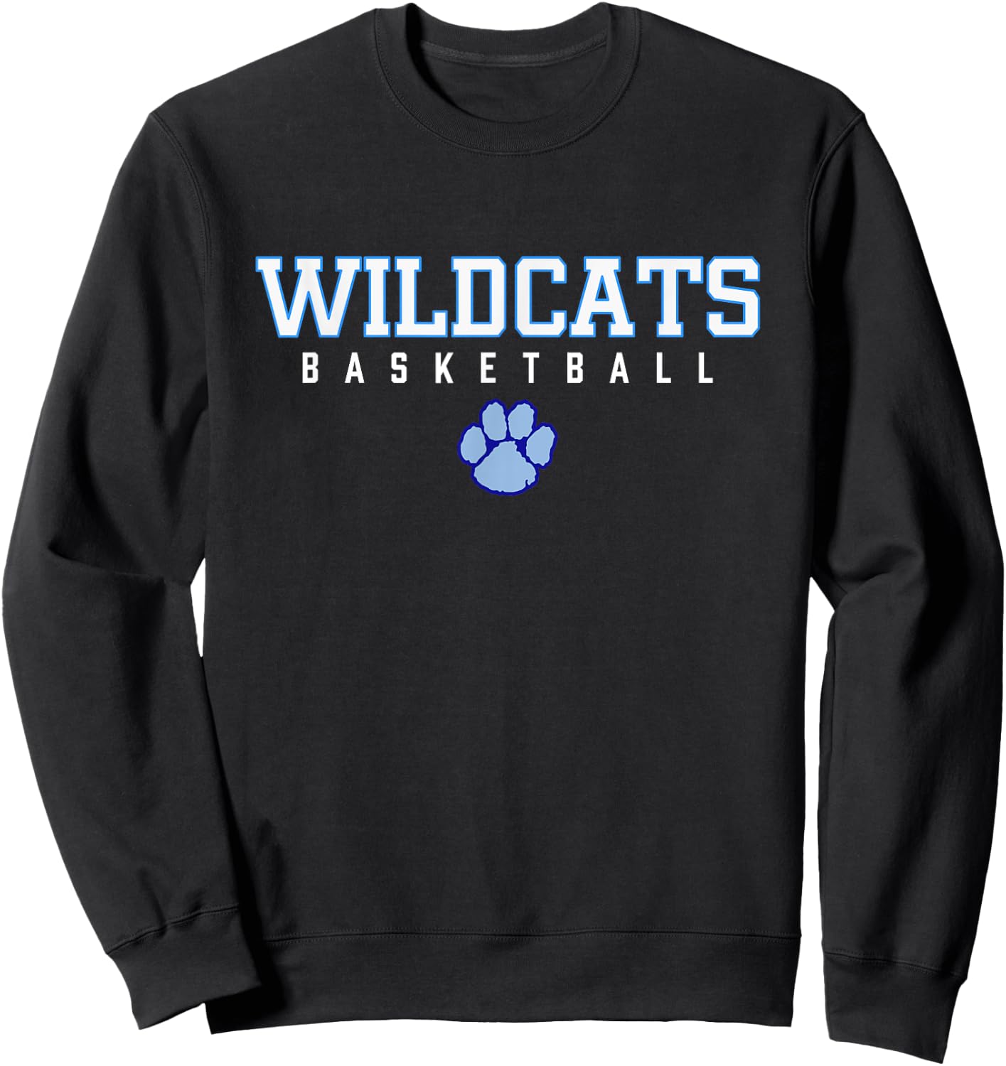 Camden County Wildcats Logo Basketball HS Sweatshirt - Sweatshirt | Black
