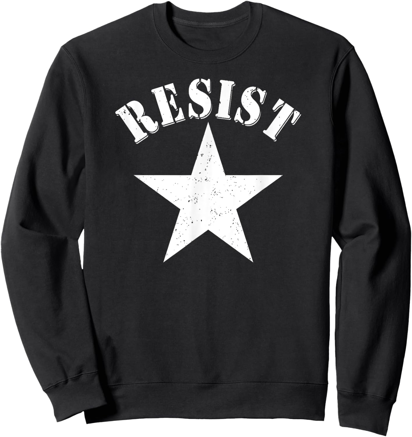 Revolution Shirt Retro 70's Vintage Political Protest Sweatshirt - Sweatshirt | Black
