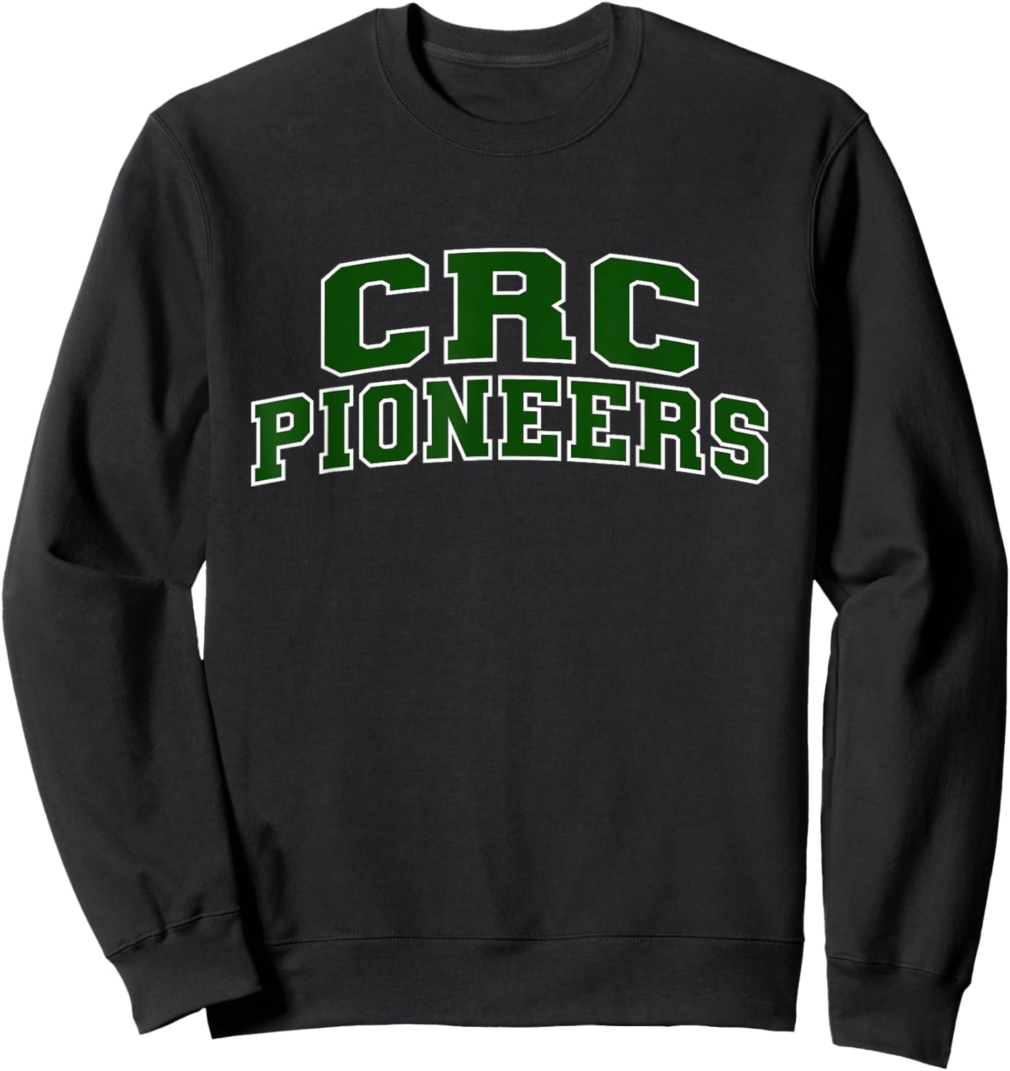Crowley's Ridge College CRC Pioneers Apparel Sports Fan Sweatshirt - Sweatshirt | Black