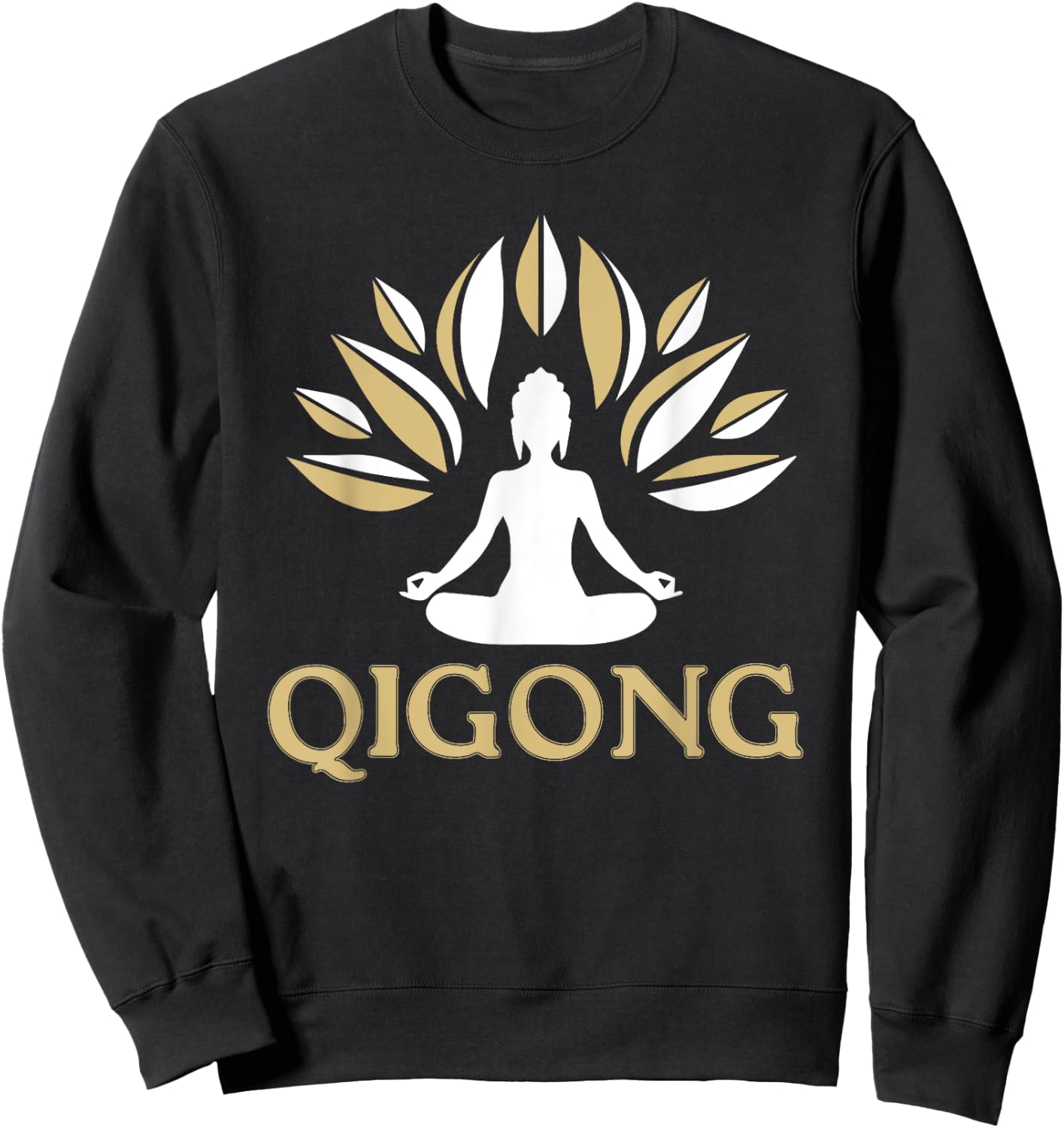 Qi Gong Clothing for Meditation Training Sweatshirt - Sweatshirt | Black