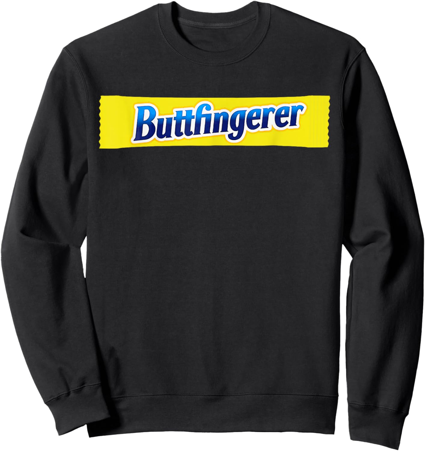 Buttfingerer Hilarious Meme Retro Vintage Sweatshirt - Sweatshirt | Black