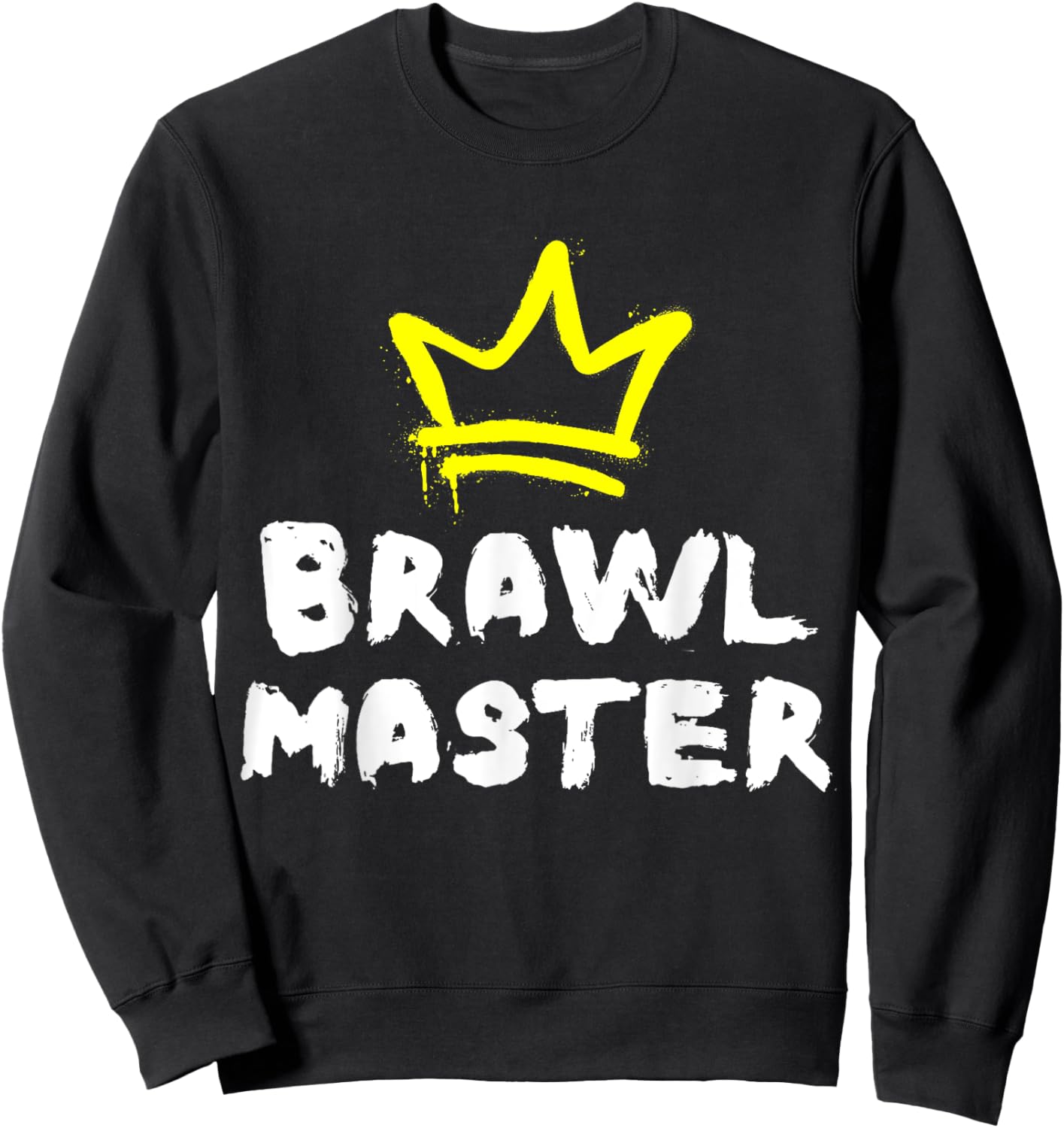 Brawl Master Gamer Gaming Brawl Video Game Enthusiast Sweatshirt - Sweatshirt | Black