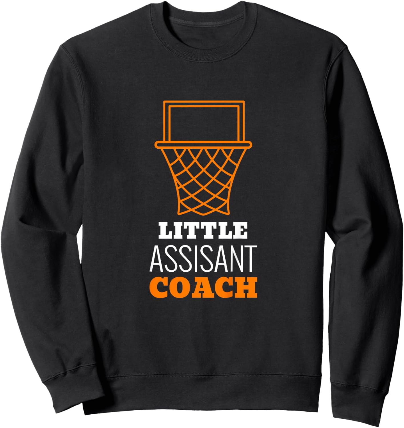 Youth Coach Sports - Lil Assistant Coach Helper Sweatshirt - Sweatshirt | Black