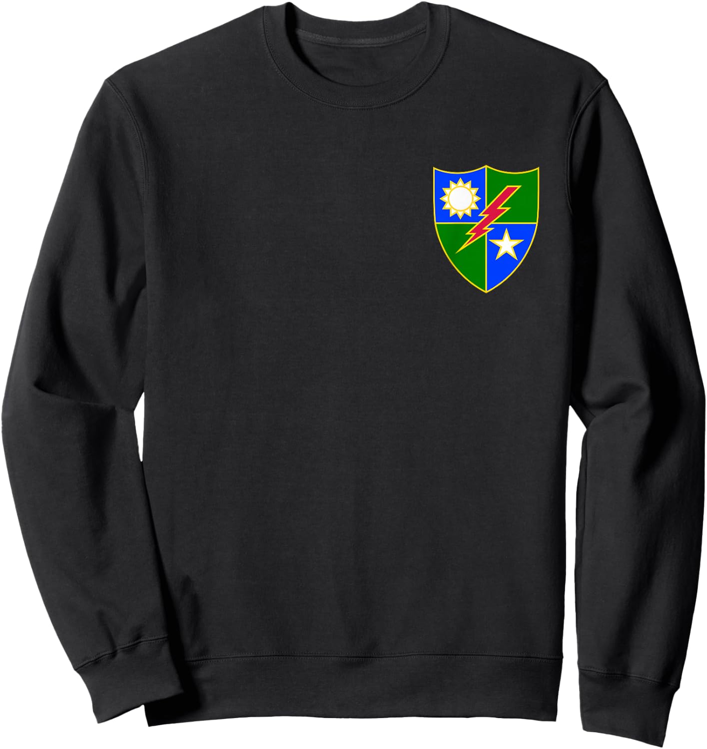 Army 75th Ranger Regiment Fort Benning Special Operations Sweatshirt - Sweatshirt | Black
