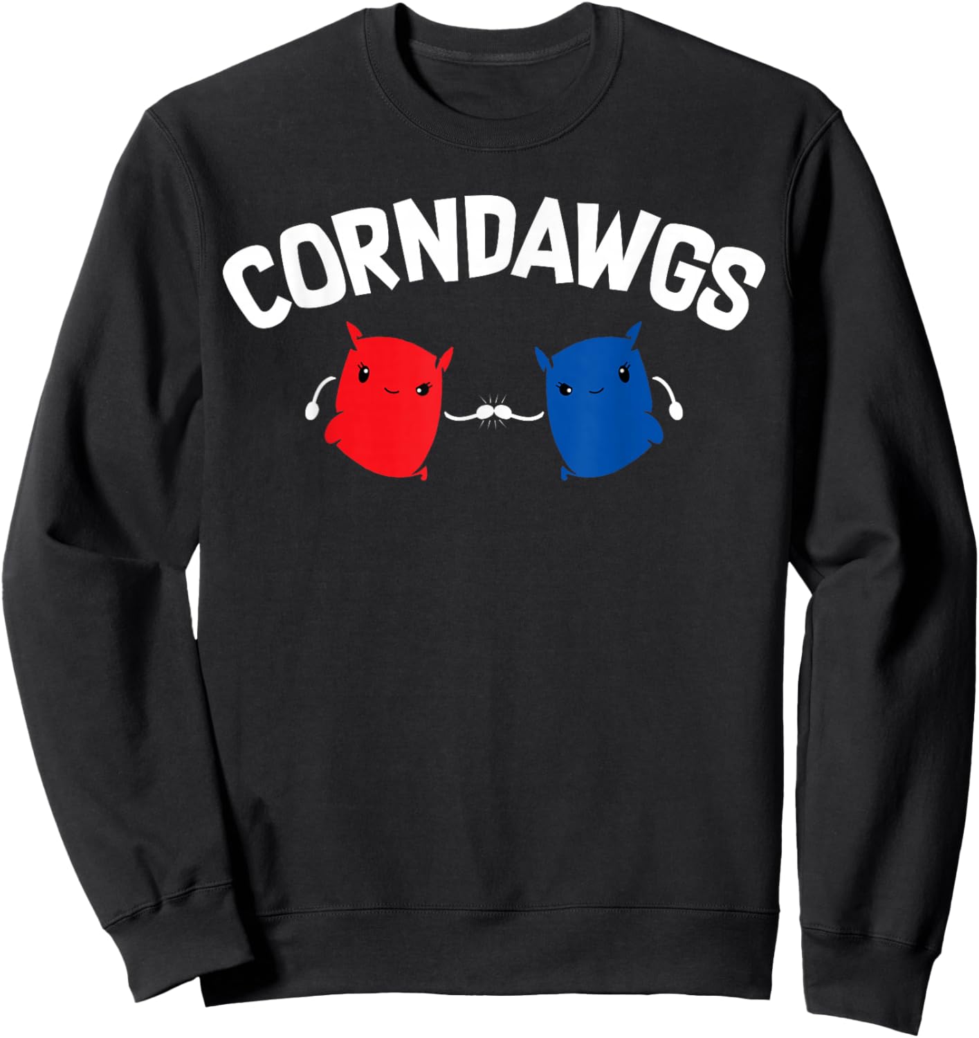 Funny Cornhole Corn Hole Corndawgs Sweatshirt - Sweatshirt | Black