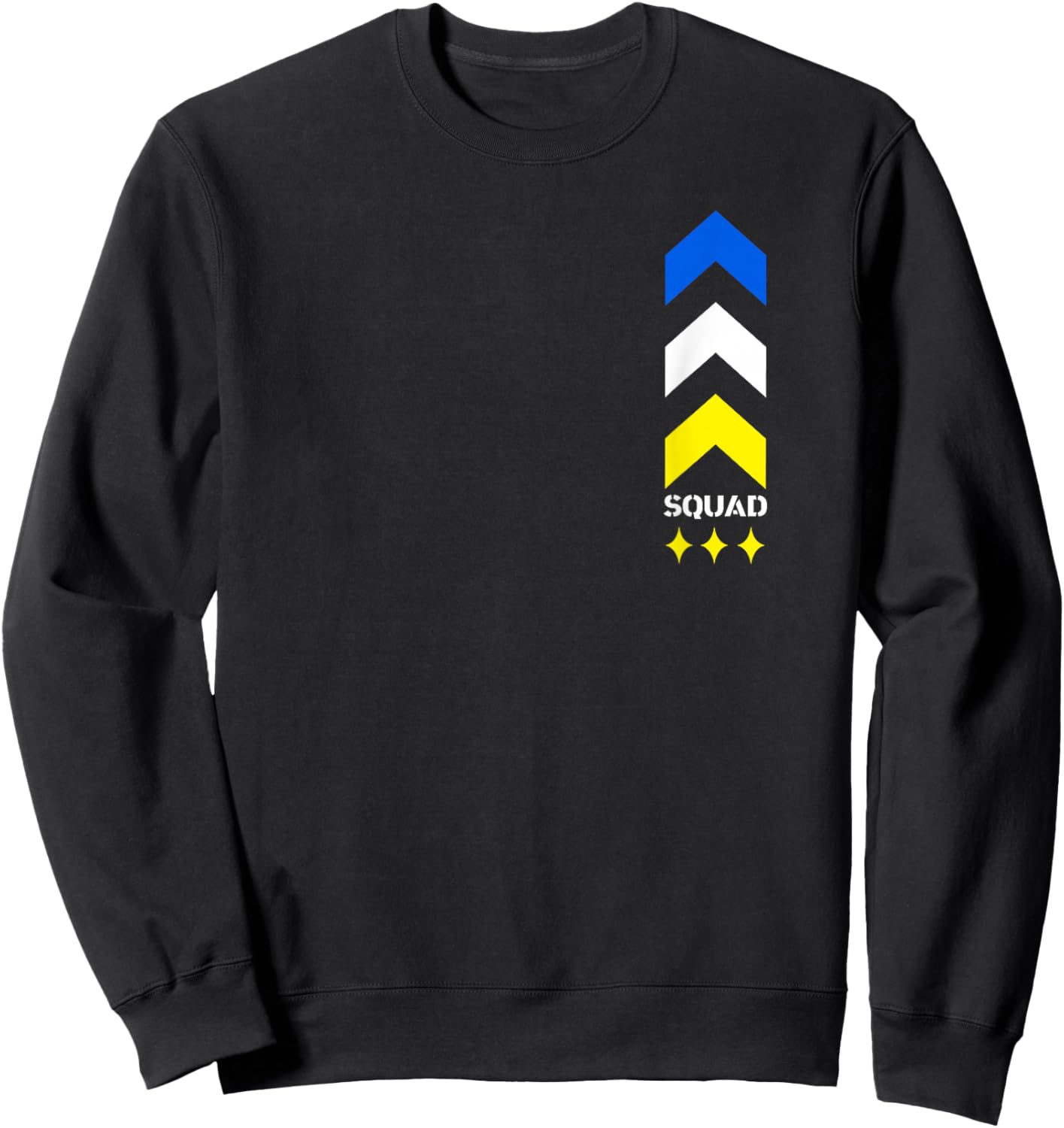 Trisomy 21 Down Syndrome Extra Three Chromosome Arrows Team Sweatshirt - Sweatshirt | Black