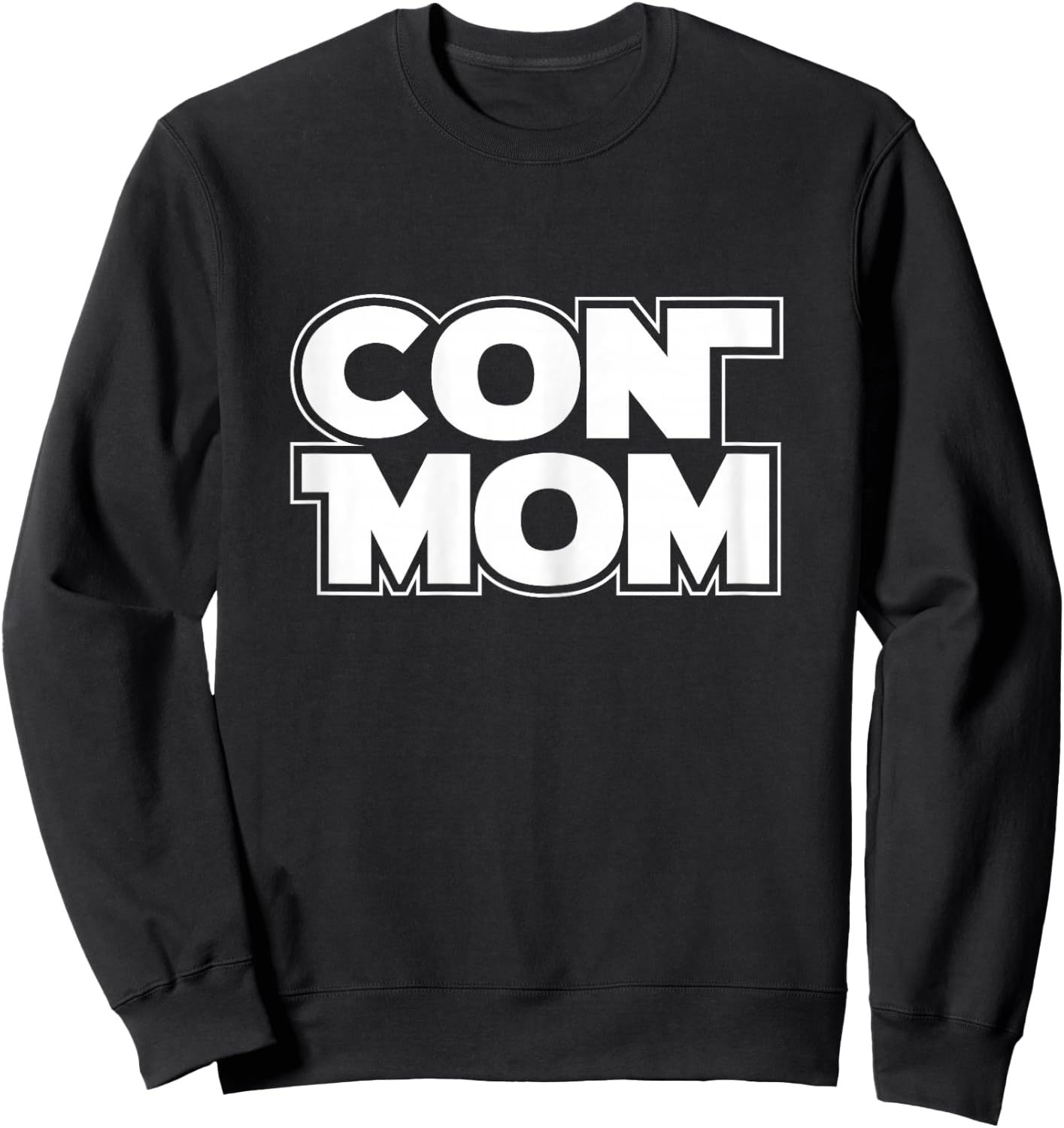Con Mom Funny Comic Con Lover Nerd Gift Sweatshirt - Sweatshirt | Black
