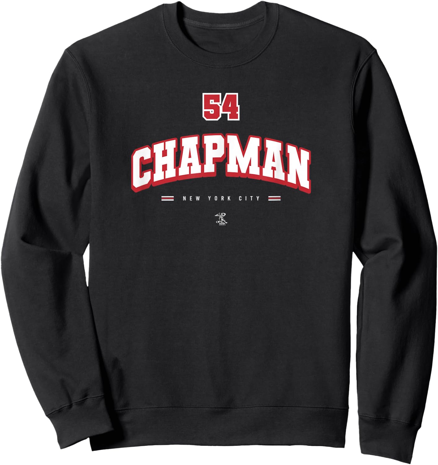 Aroldis Chapman Player Arch Gameday Sweatshirt - Sweatshirt | Black
