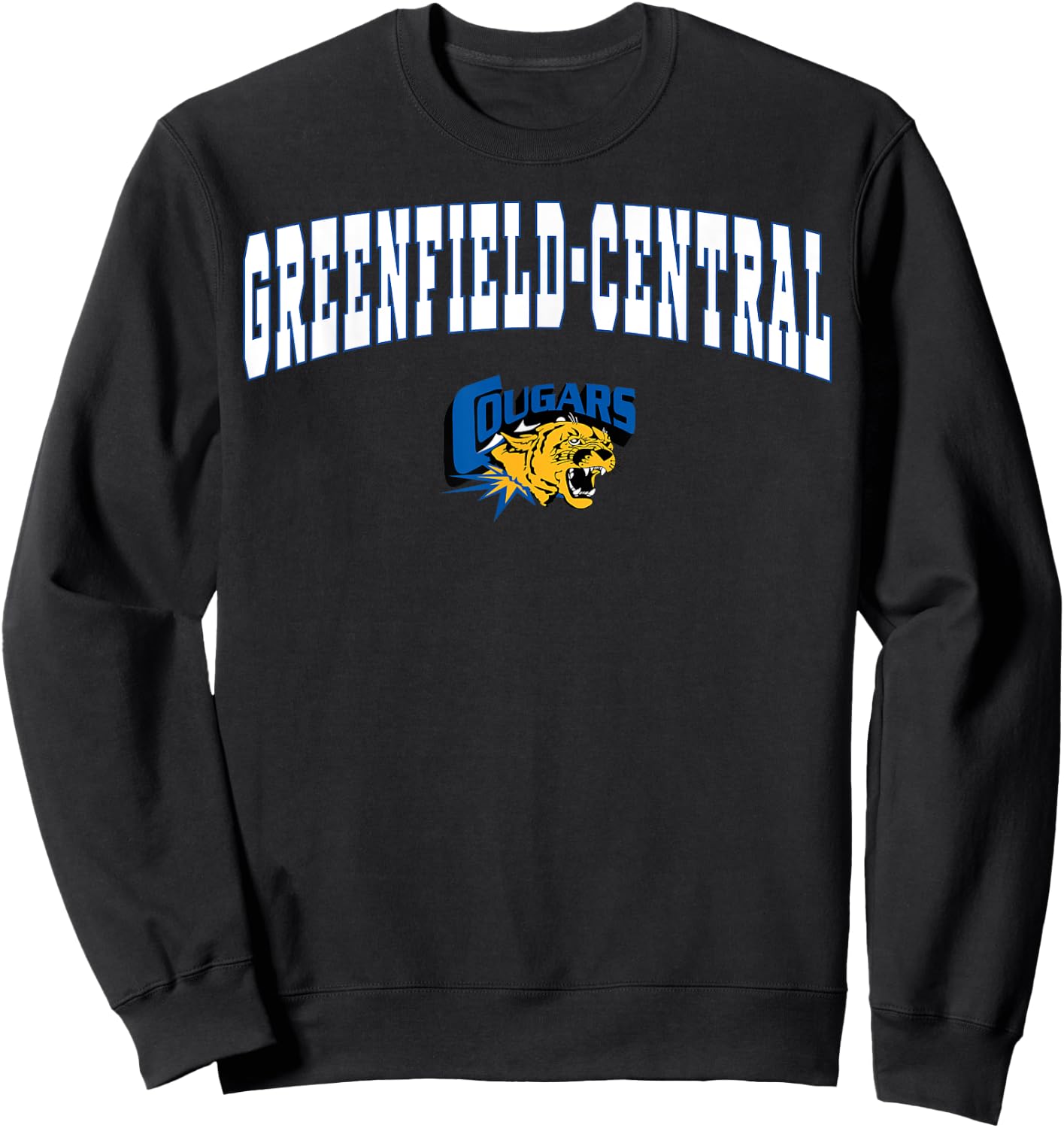 Greenfield-Central High School Cougars C2 Sweatshirt - Sweatshirt | Black