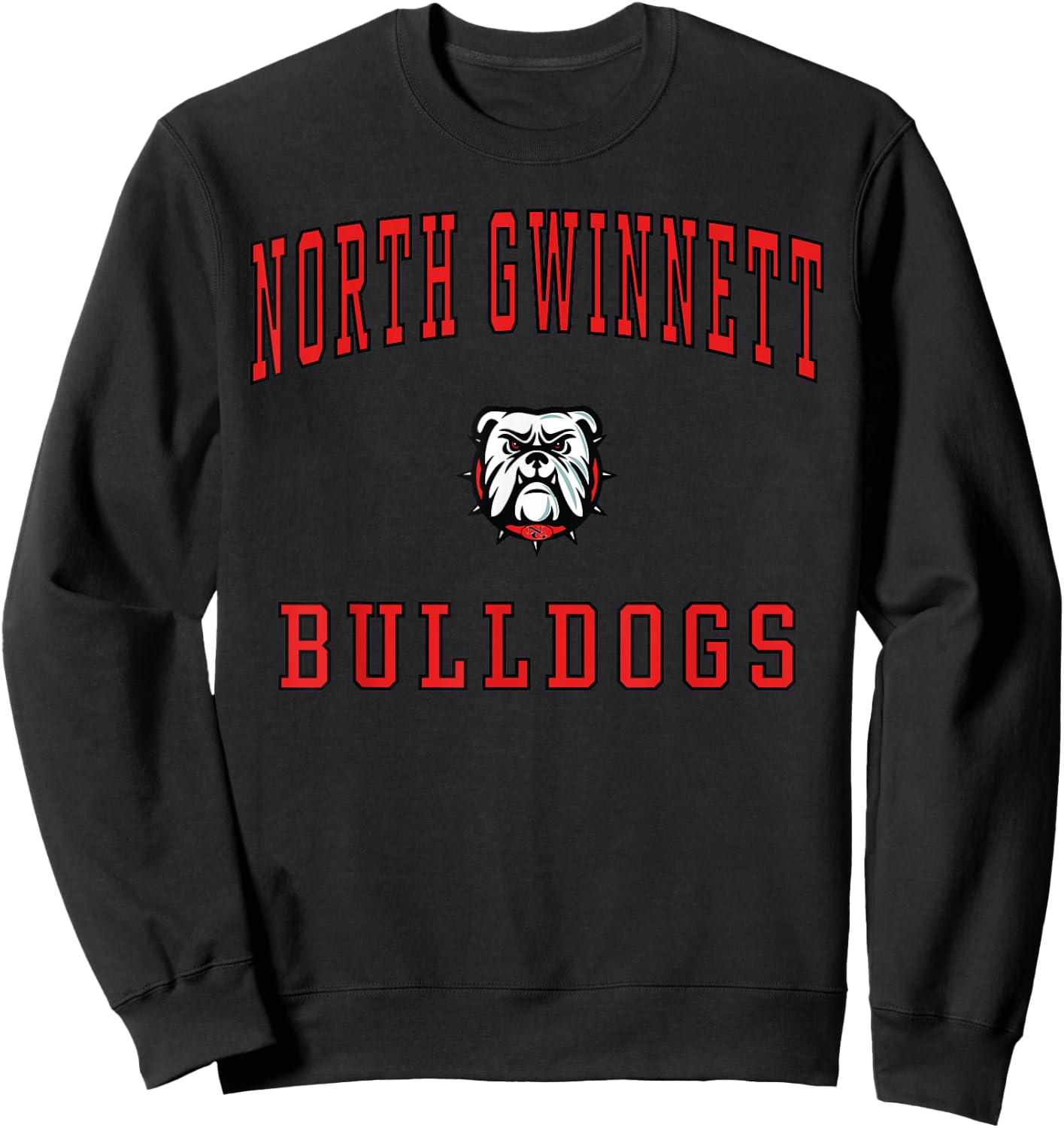 North Gwinnett High School Bulldogs Sweatshirt - Sweatshirt | Black