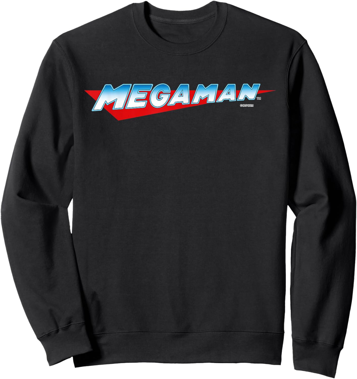 MEGA MAN Logo Sweatshirt - Sweatshirt | Black