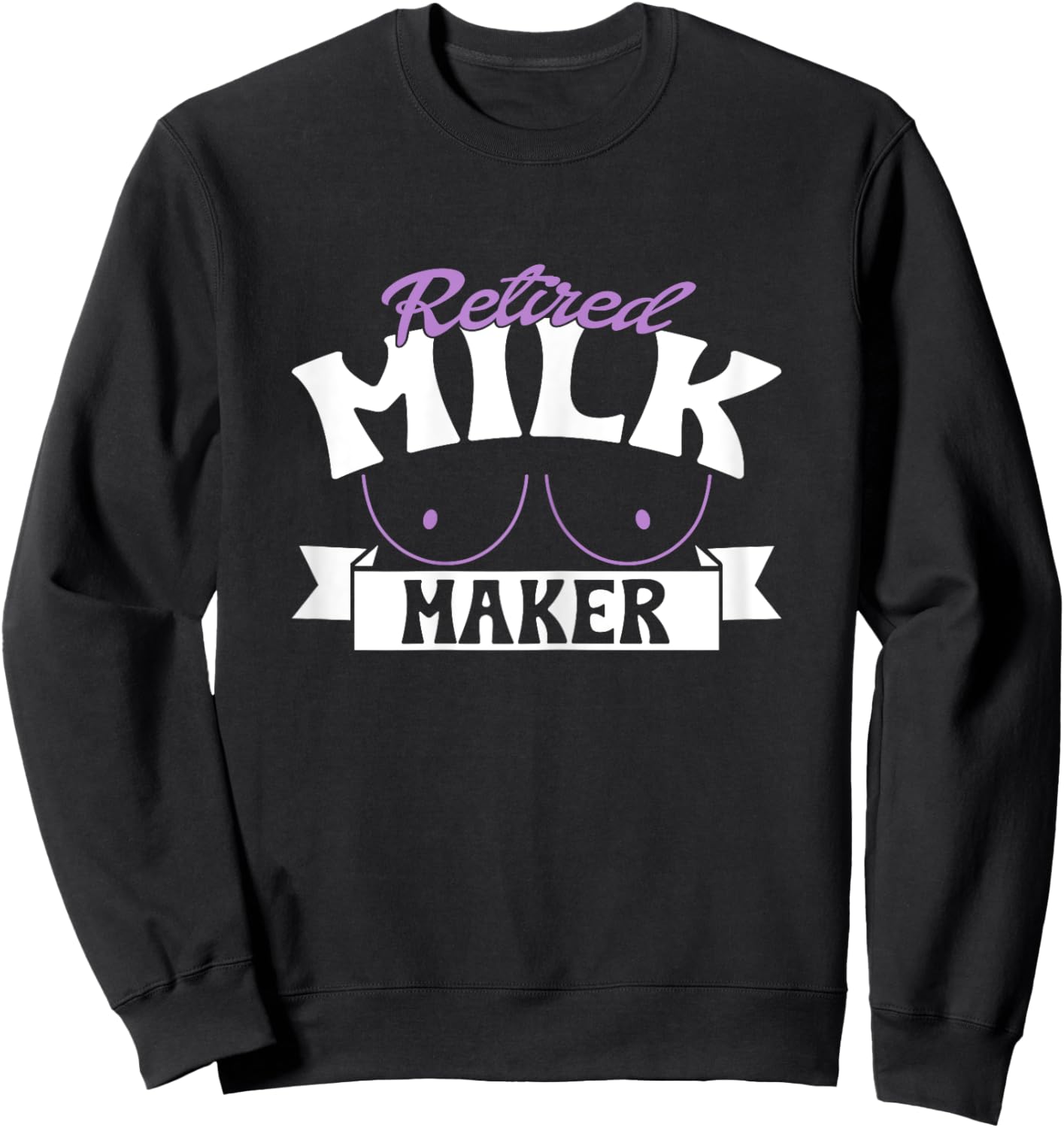 Retired Milk Maker Sweatshirt - Sweatshirt | Black