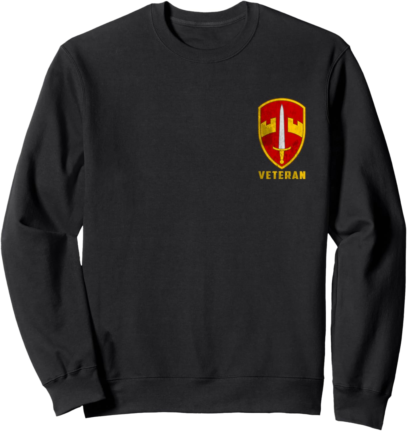 MACV Military Assistance Command Vietnam Veteran Father Day Sweatshirt - Sweatshirt | Black