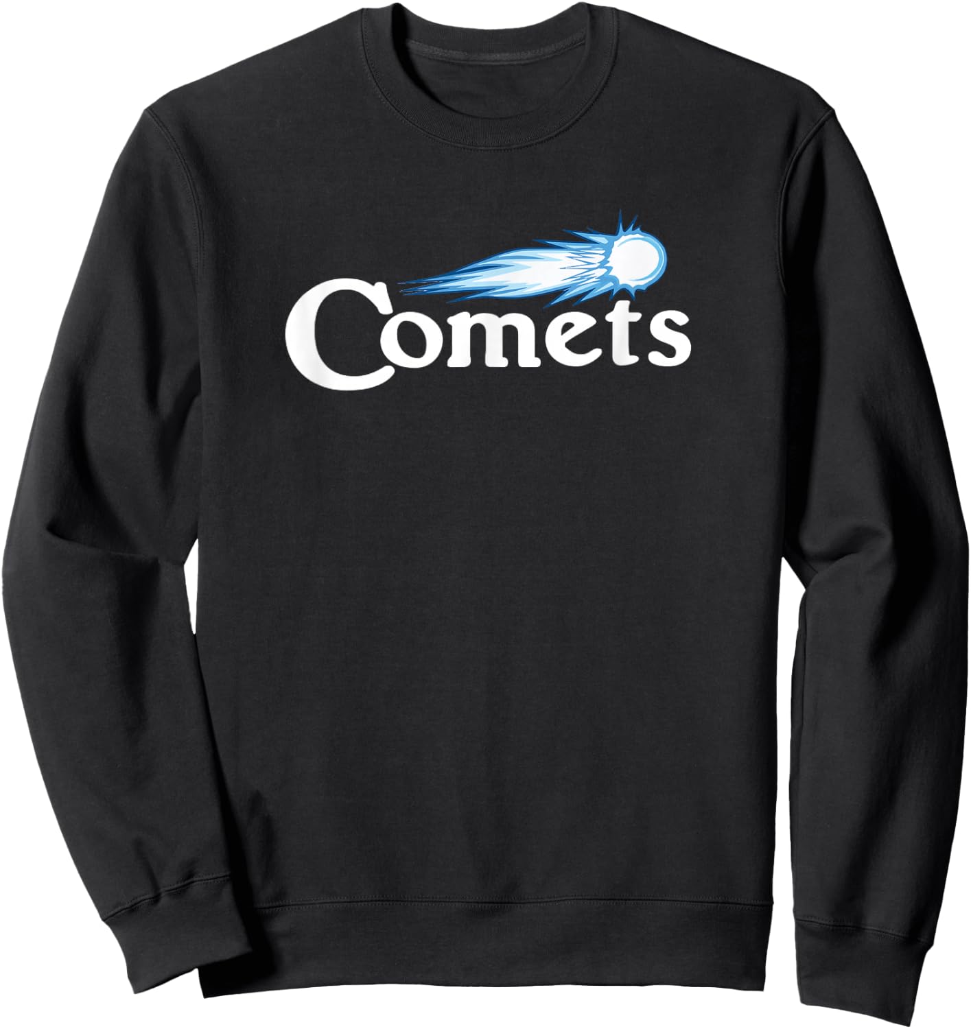 Go Comets Football Baseball Basketball Cheer Team Fan Spirit Sweatshirt - Sweatshirt | Black