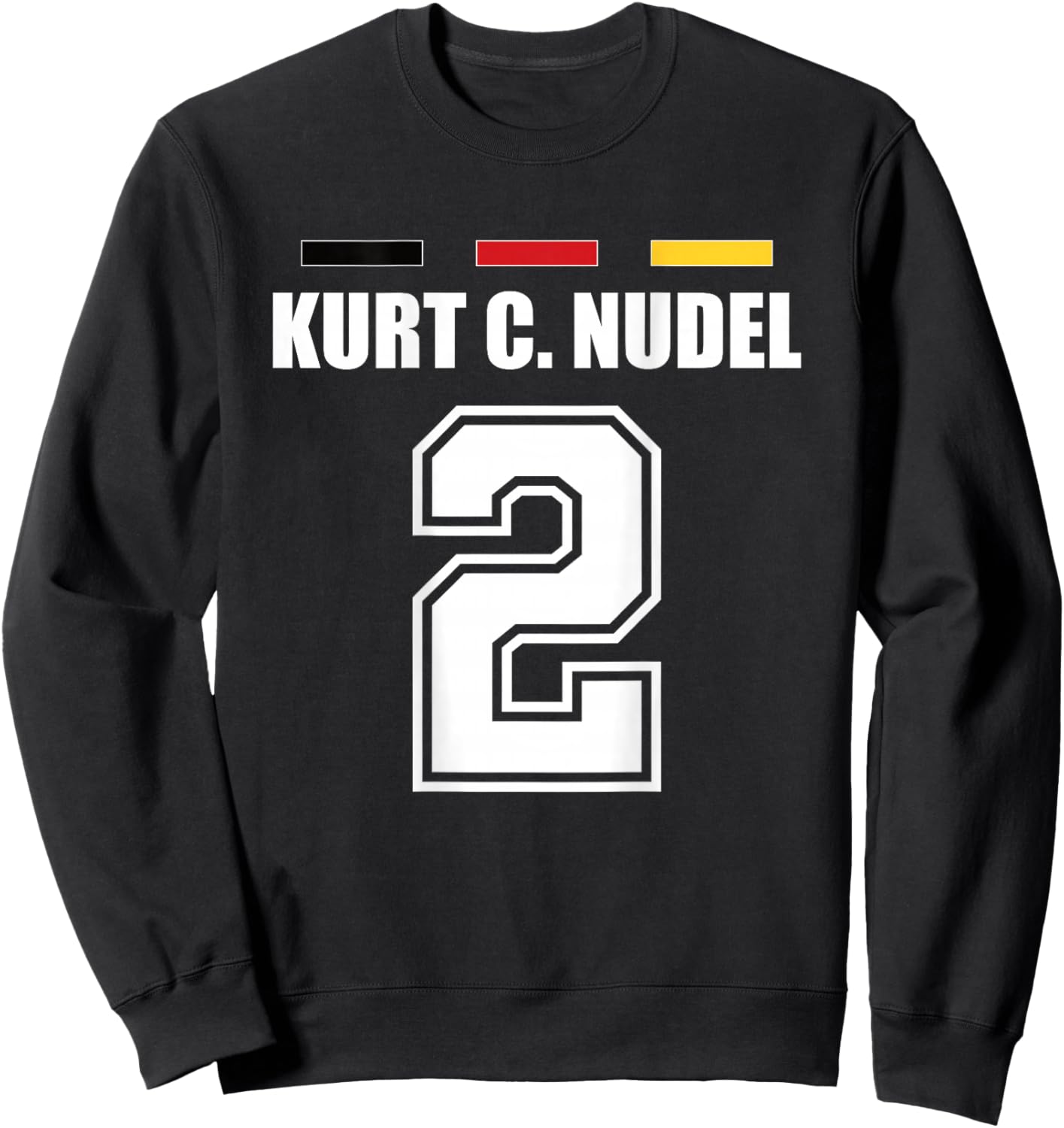 Lustige Namen Deutschland Trikot für Mallorca und die Party Sweatshirt - Sweatshirt | Black