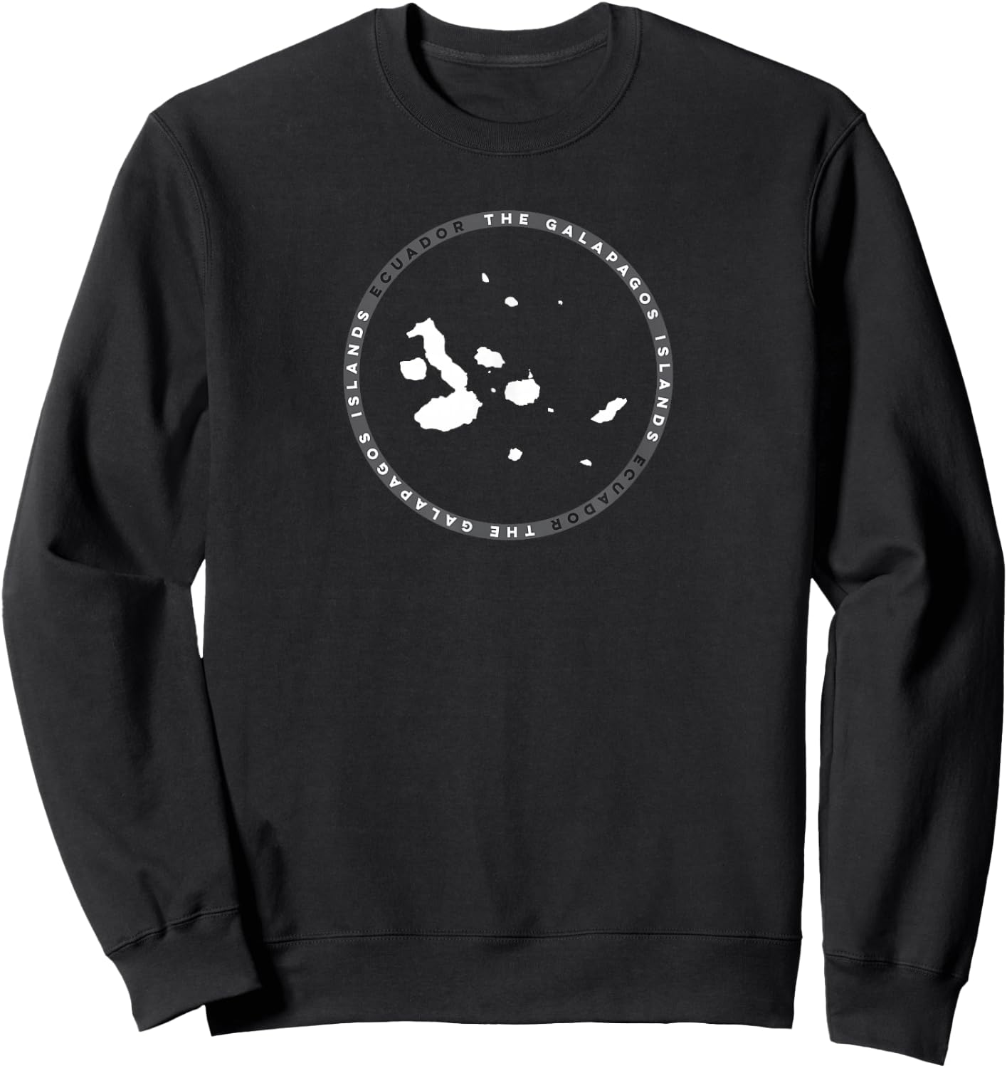 Galapagos Graphic T Sweatshirt - Sweatshirt | Black