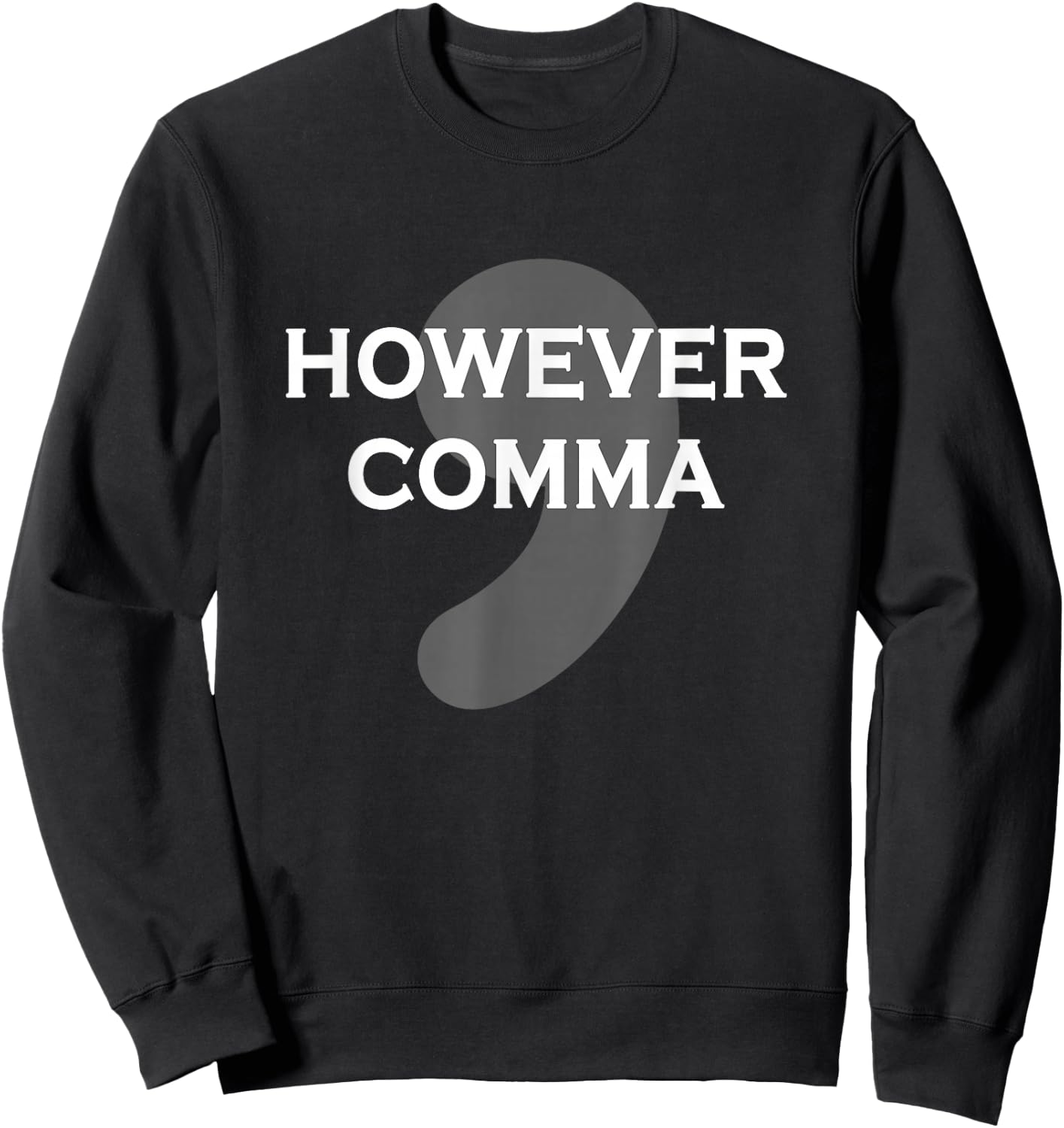 However Comma Sweatshirt - Sweatshirt | Black