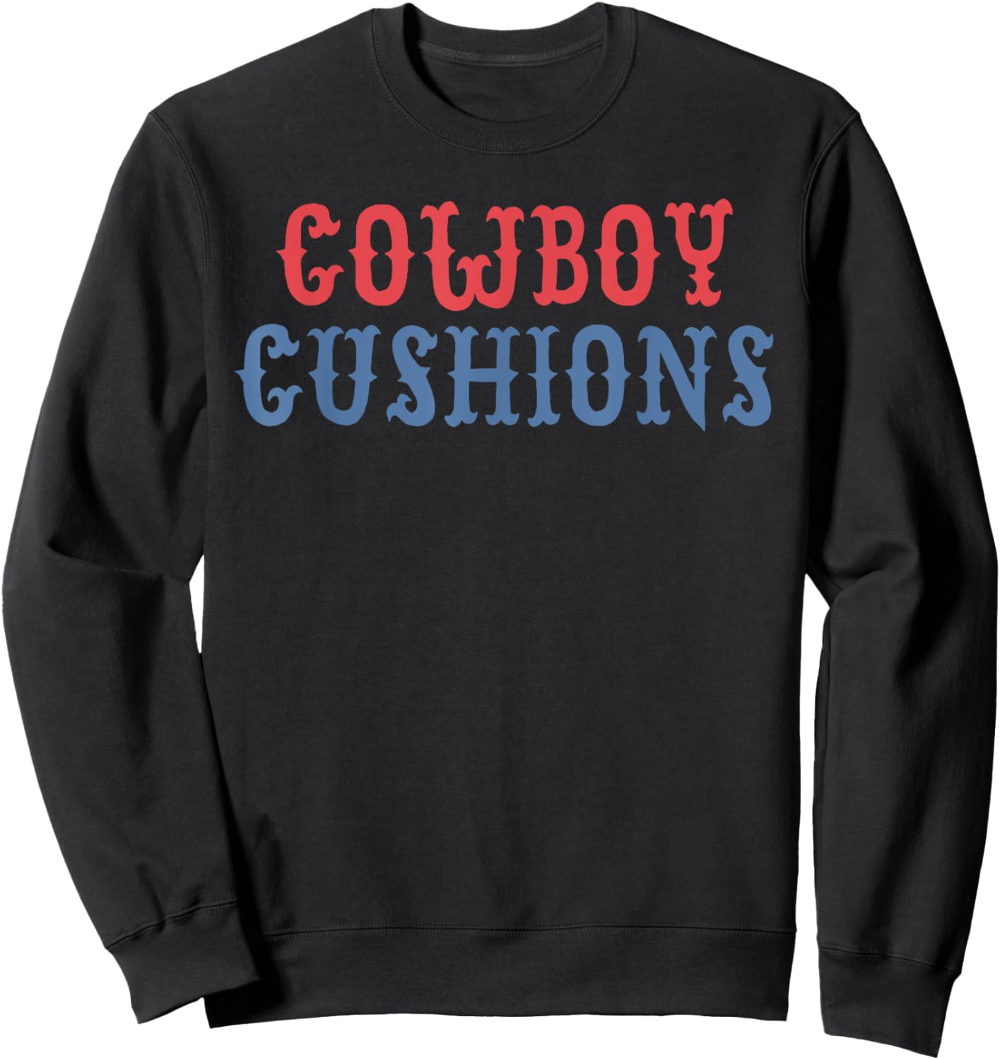 Cowboy Cushions Apparel Sweatshirt - Sweatshirt | Black