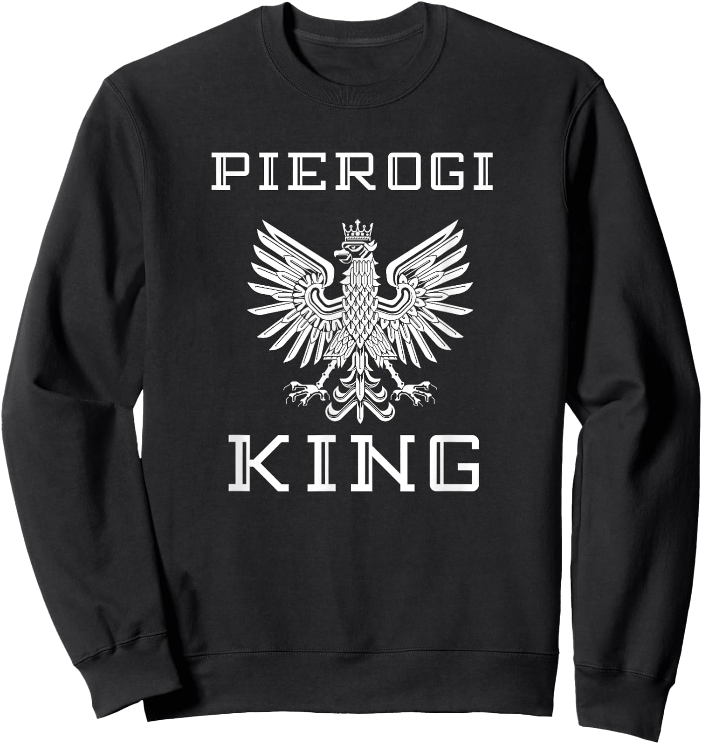 Pierogi King Sweatshirt - Sweatshirt | Black