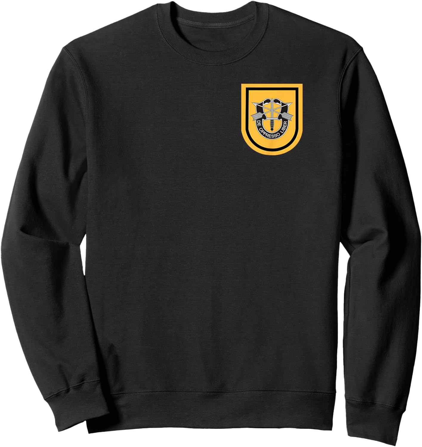 US Special Forces Shirt -1st Special Forces Group (SFG) Sweatshirt - Sweatshirt | Black