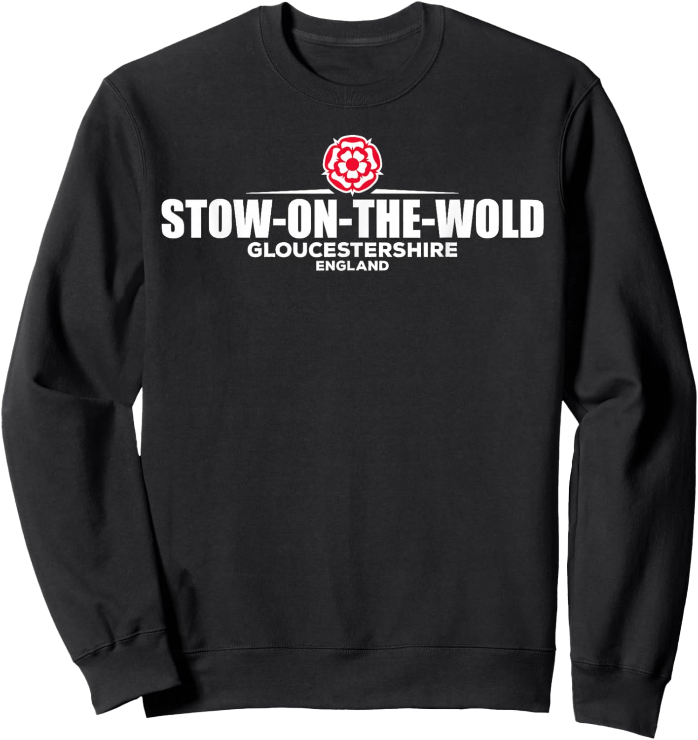 Stow on the Wold Gloucestershire England Sweatshirt - Sweatshirt | Black