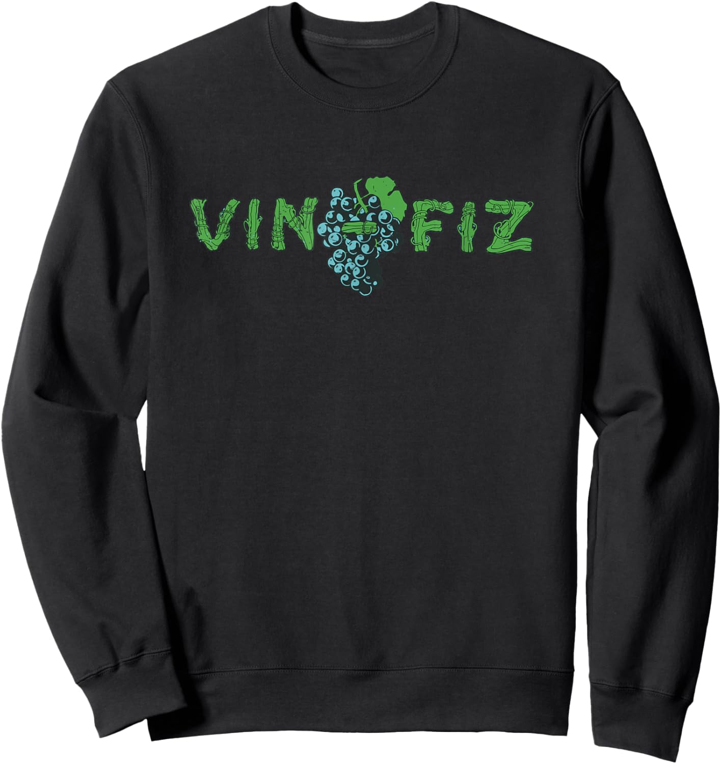 Vintage Retro Vin Fiz Soda Cola Sweatshirt - Sweatshirt | Black