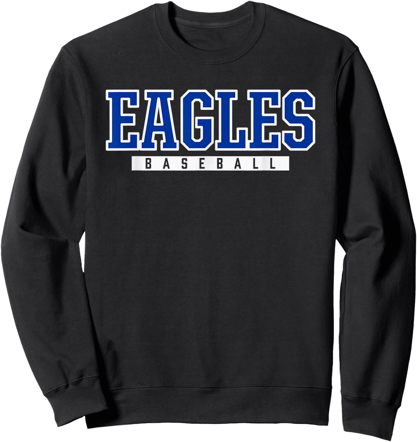 Barbers Hill Eagles Baseball Sweatshirt - Sweatshirt | Black