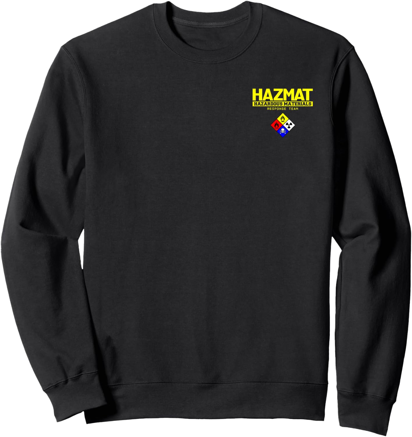 HAZMAT Hazardous Material Response Team Technician Sweatshirt - Sweatshirt | Black