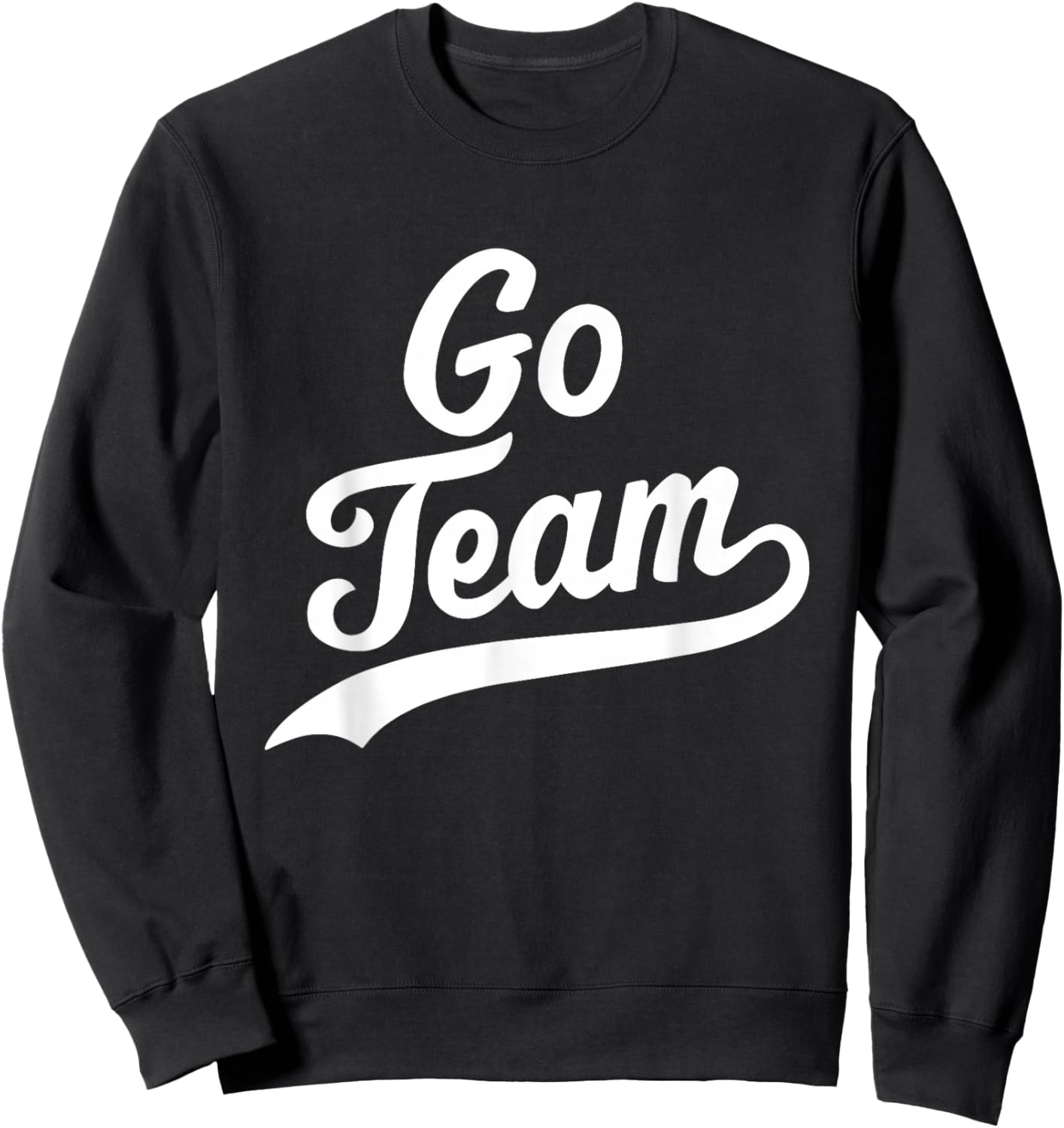 Go Team Sweatshirt - Sweatshirt | Black