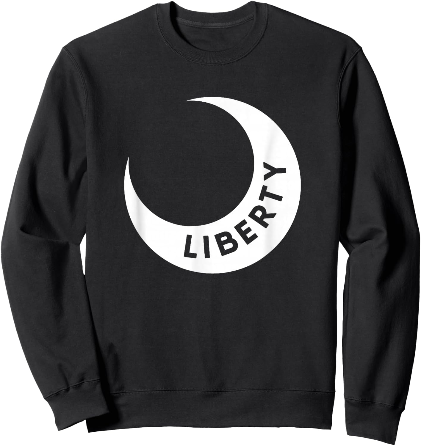 fort Moultrie liberty American revolutionary war flag Sweatshirt - Sweatshirt | Black