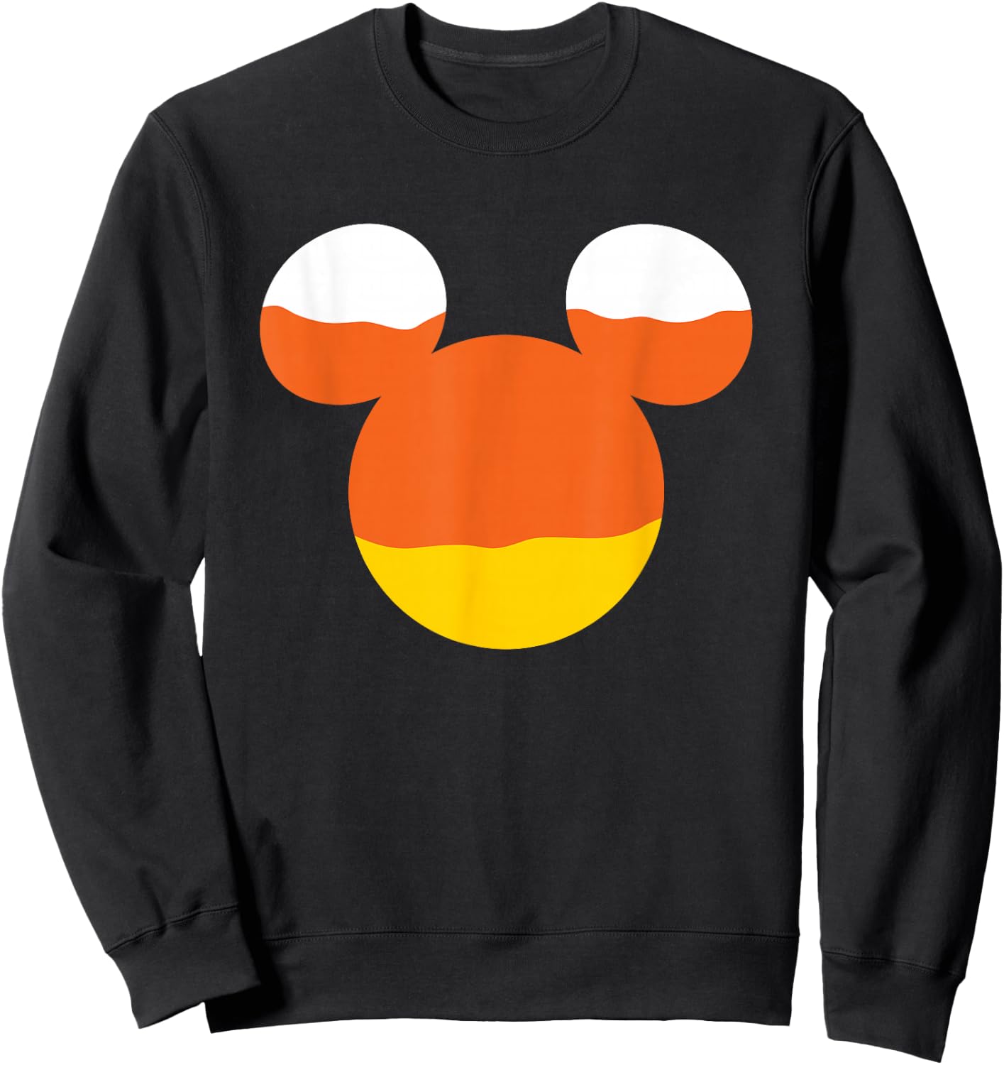 Disney - Halloween Candy Corn Mickey Sweatshirt - Sweatshirt | Black