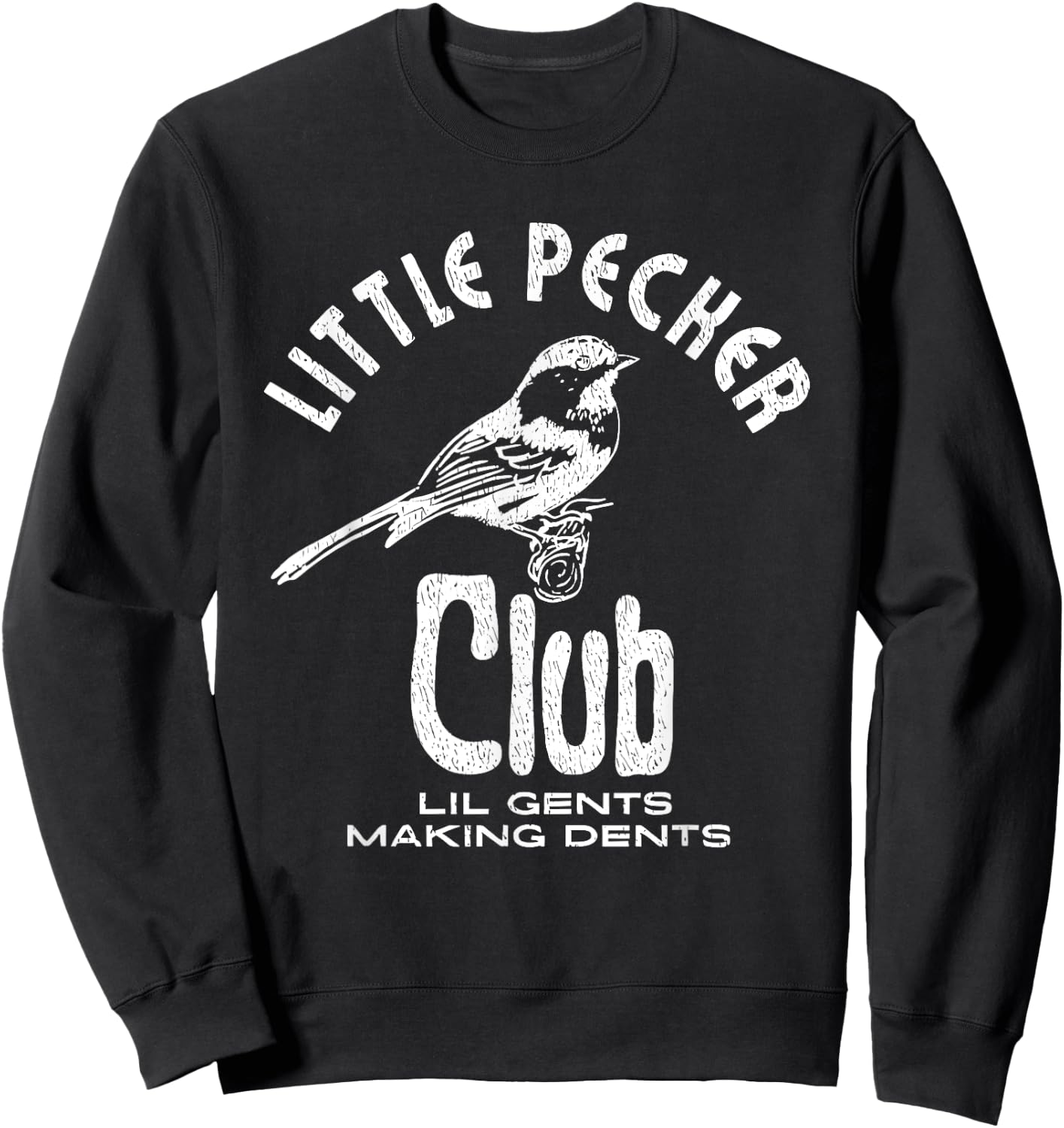 Little Pecker Club Sweatshirt - Sweatshirt | Black