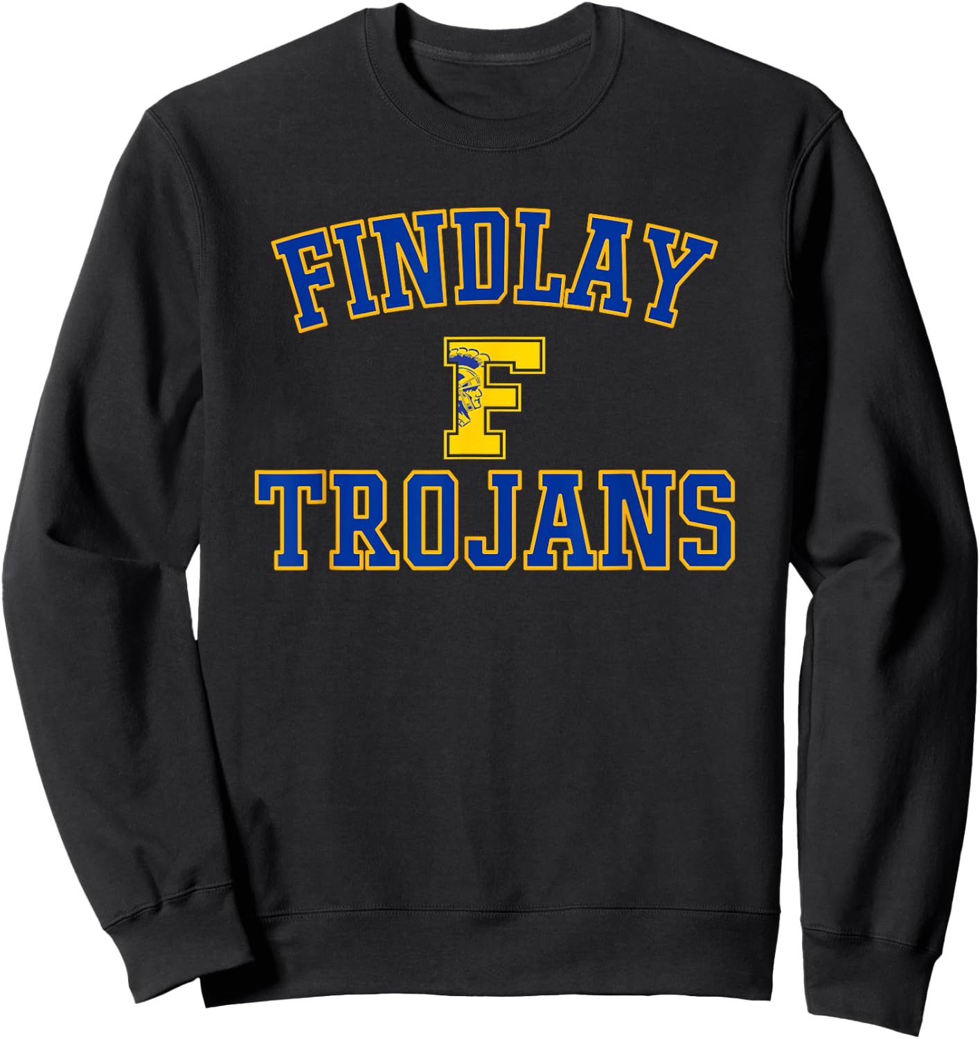 Findlay Trojans Logo Varsity HS Sweatshirt - Sweatshirt | Black