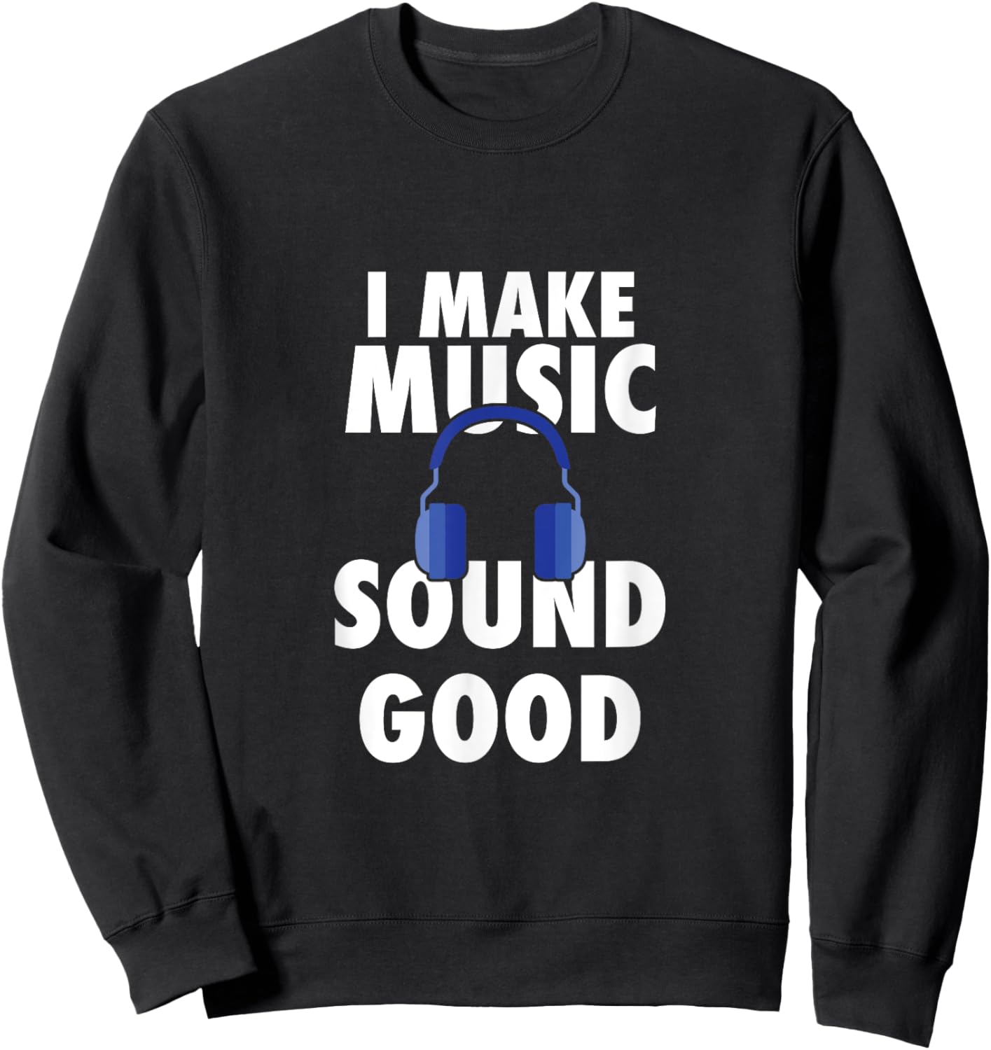 Electronic Music Producer Beatmaker Synthesizer Gift Sweatshirt - Sweatshirt | Black