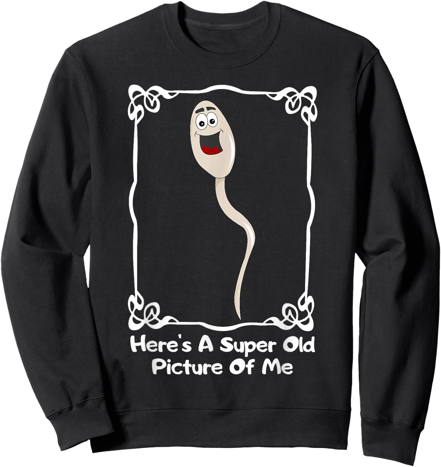 Funny Old Man Birthday Novelty Gag 50 Years Old & Up Sweatshirt - Sweatshirt | Black