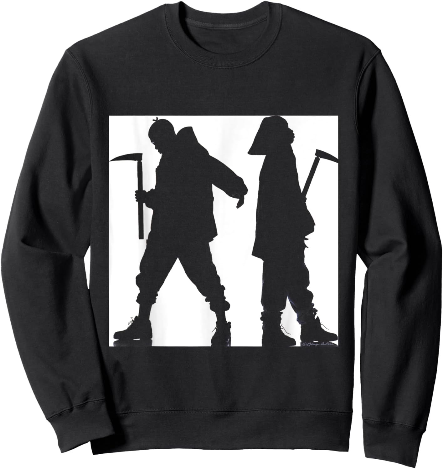 Mobb Deep Juvenile Hell B&W By George DuBose Sweatshirt - Sweatshirt | Black