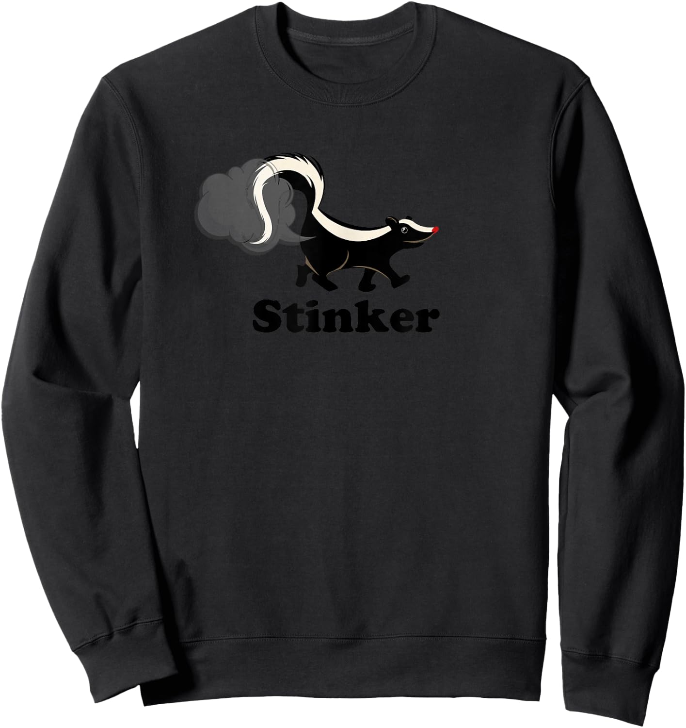 Stinker Skunk Sweatshirt - Sweatshirt | Black