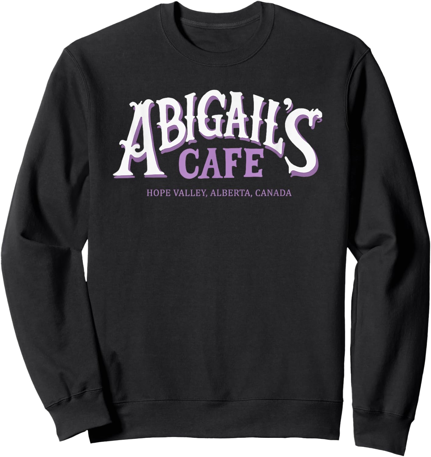 Abigail's Cafe Sweatshirt - Sweatshirt | Black