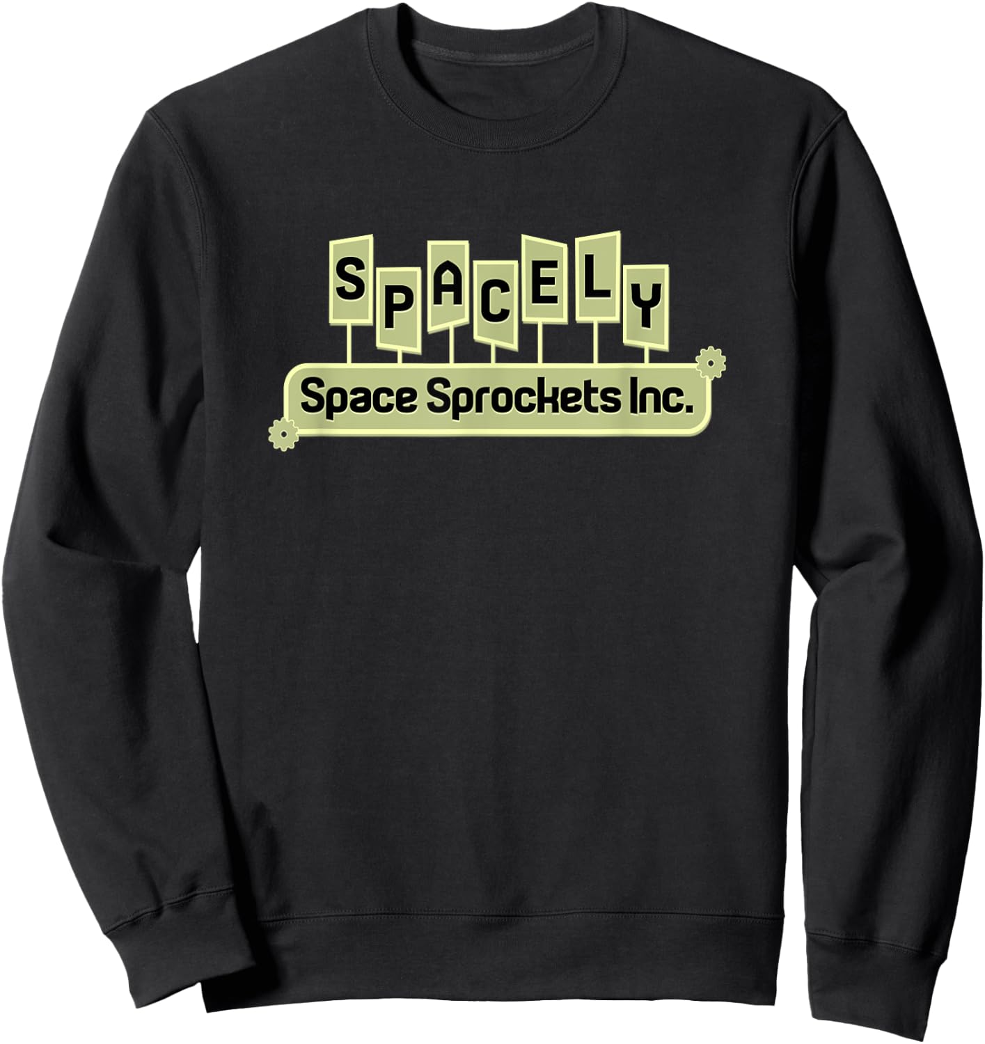 Funny Spacely Sprockets Classic Cartoon Sweatshirt - Sweatshirt | Black