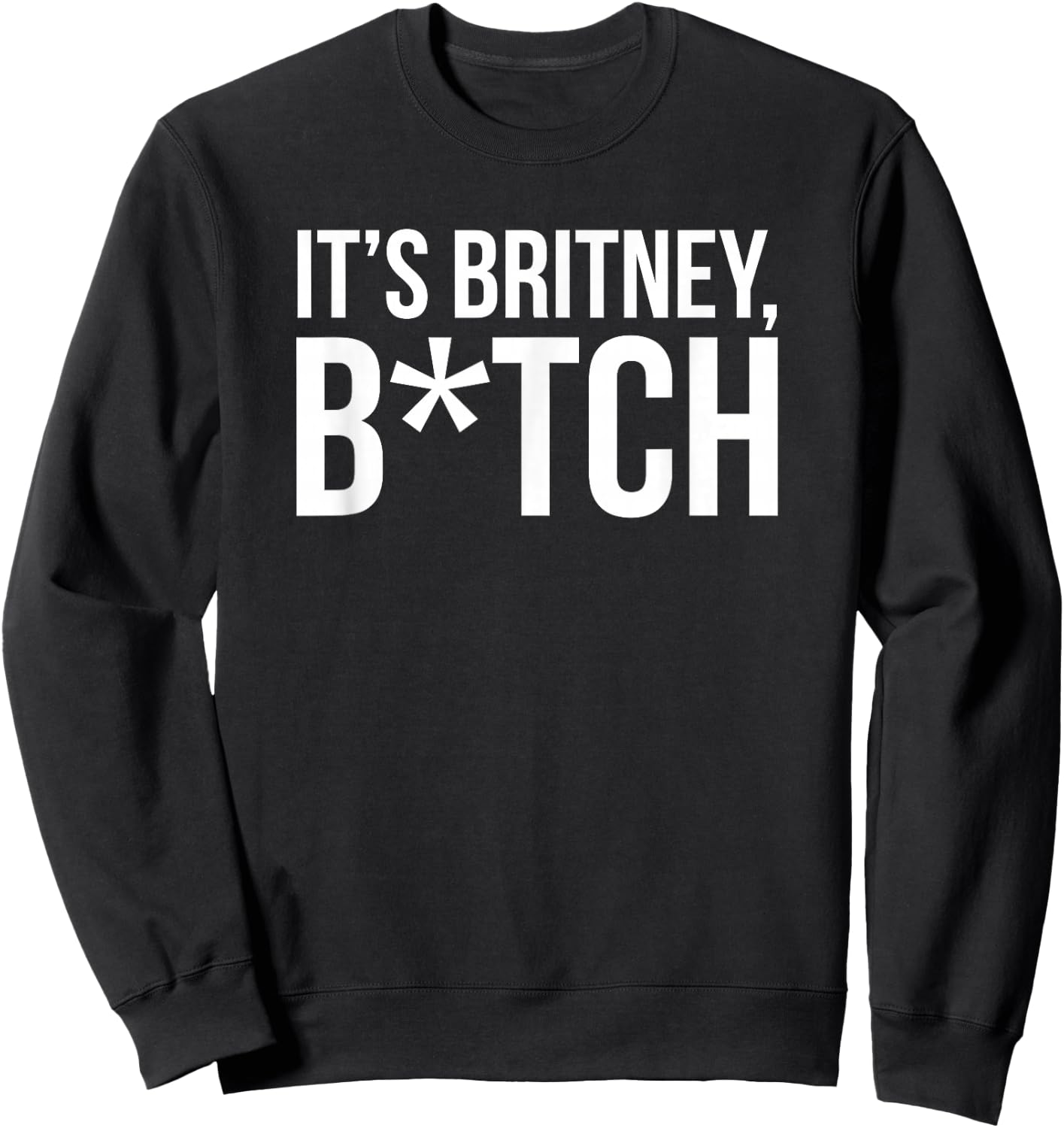 Britney Spears - It's Britney Sweatshirt - Sweatshirt | Black