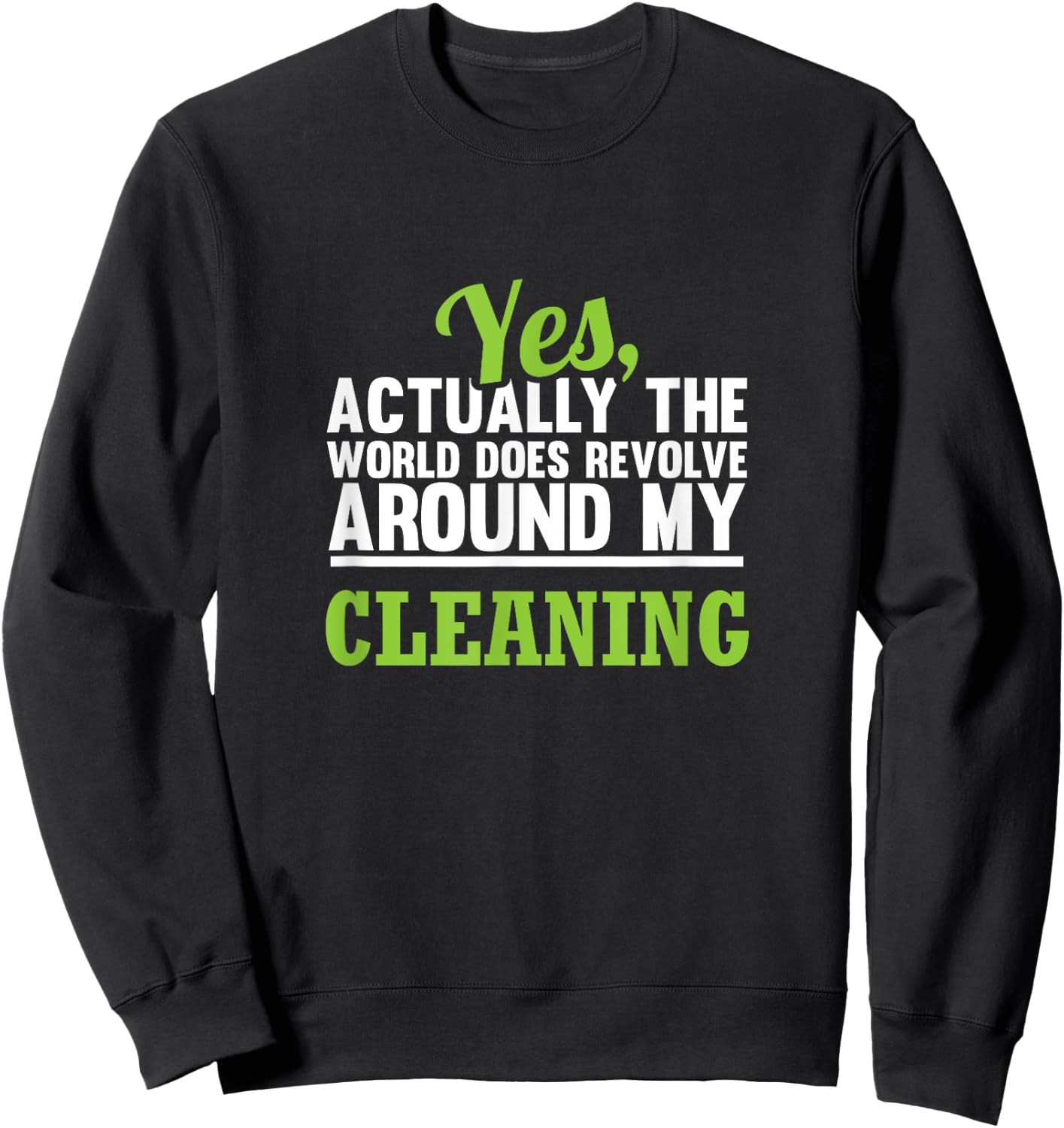 Clean Freak Sweatshirt - Sweatshirt | Black