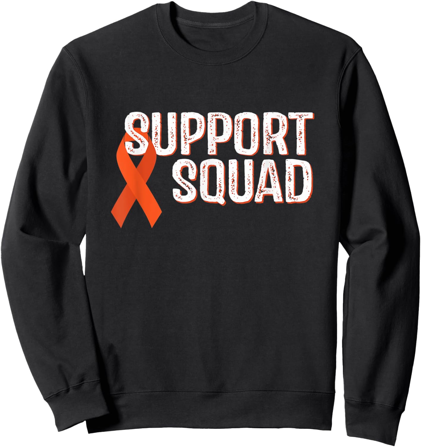 Merkel Cell Carcinoma Awareness Support Squad Sweatshirt - Sweatshirt | Black