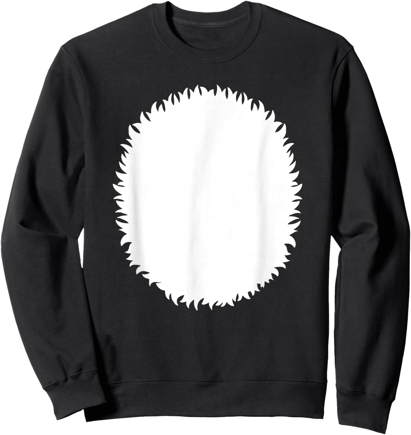 Panda Belly Skunk White Polar Bear Halloween Costume Shirt Sweatshirt - Sweatshirt | Black